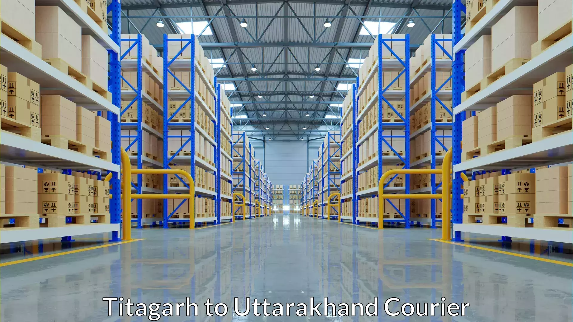 Optimized courier strategies Titagarh to Chamoli