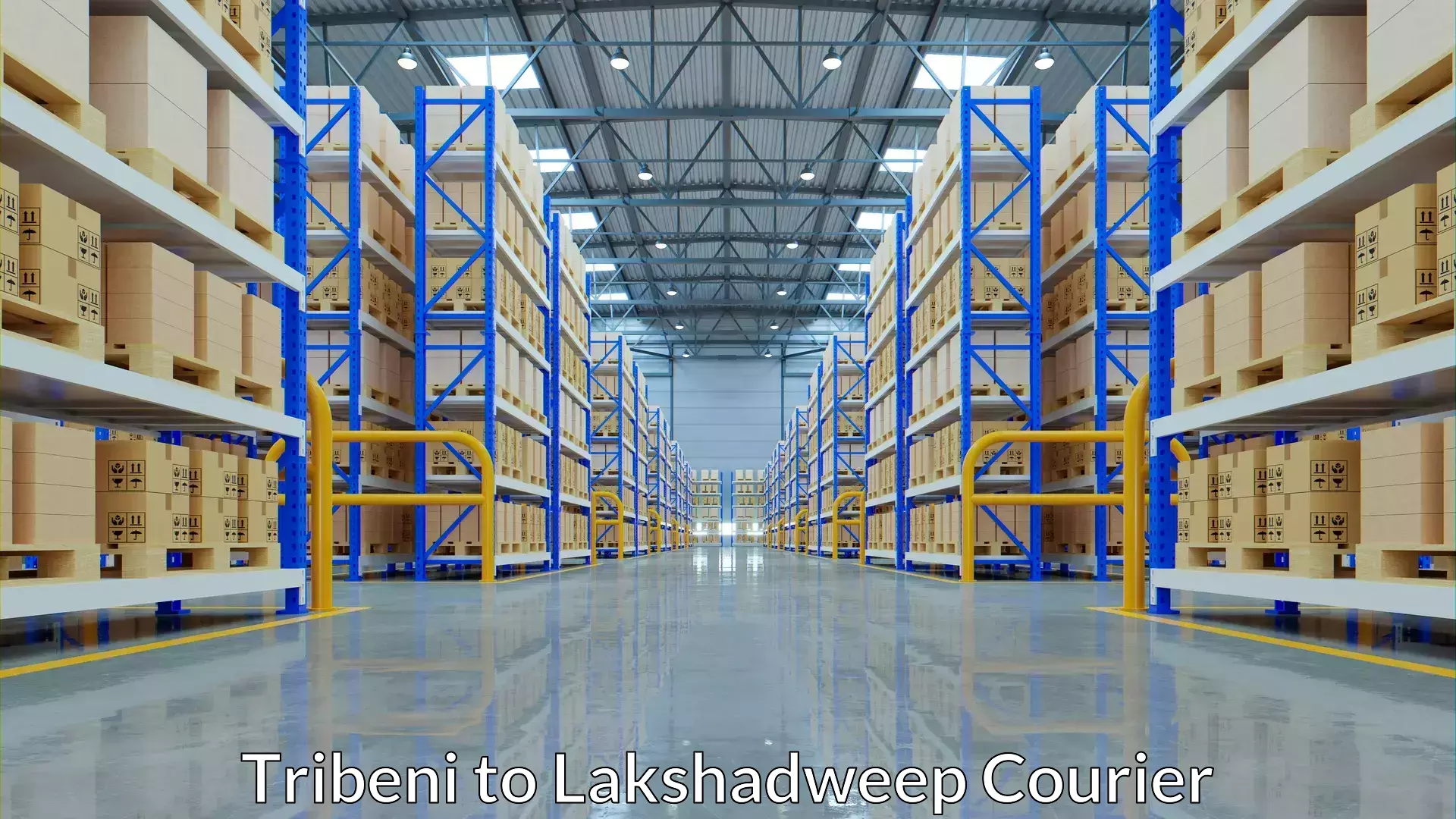 Automated shipping Tribeni to Lakshadweep