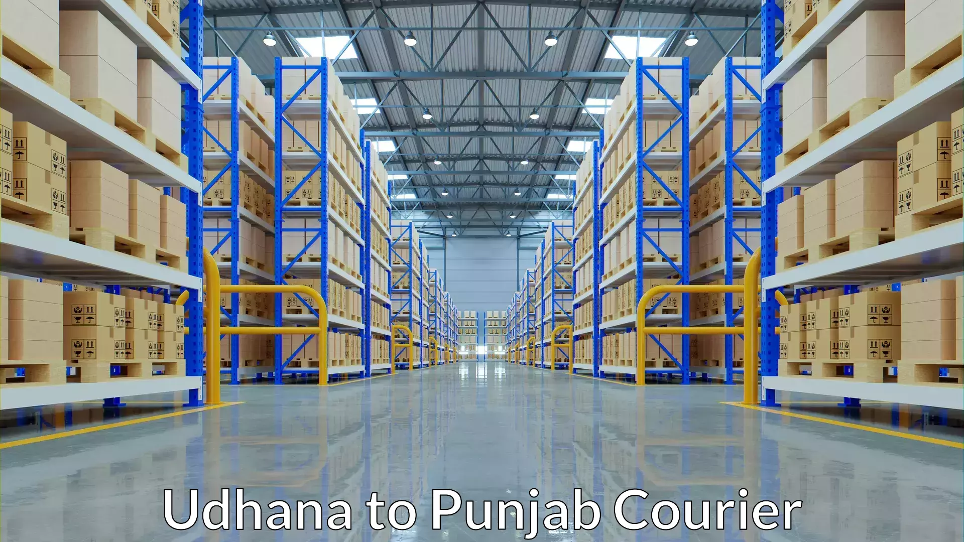 Courier dispatch services Udhana to Sirhind Fatehgarh