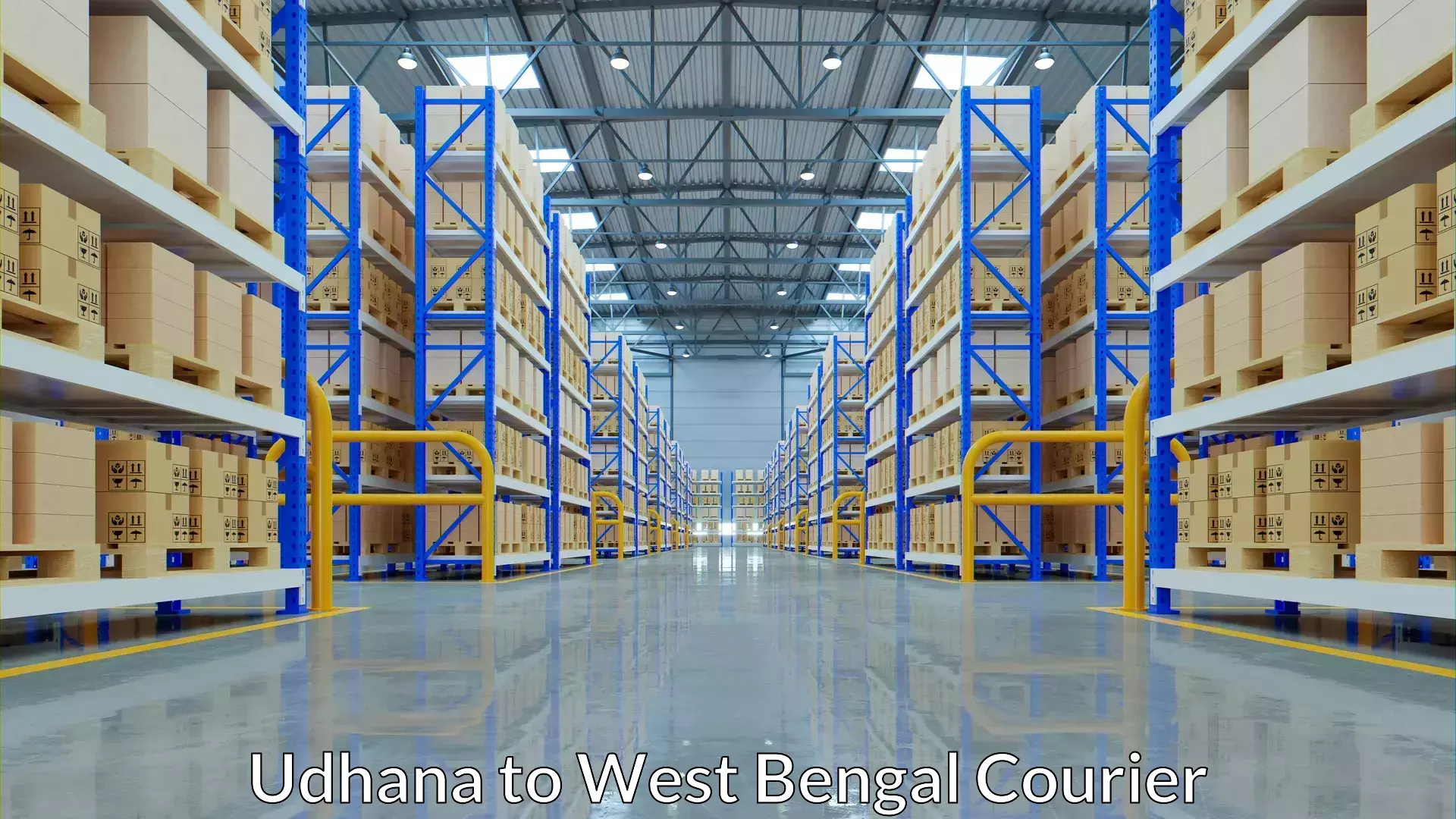 Versatile courier options Udhana to Mekhliganj