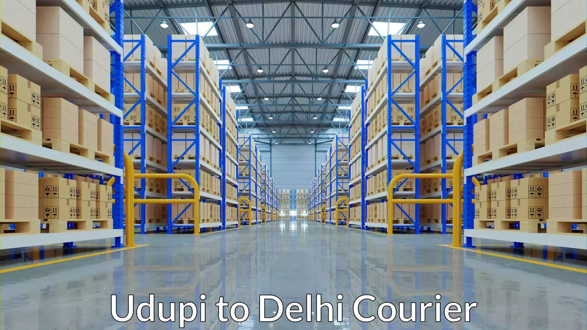 Reliable freight solutions Udupi to East Delhi