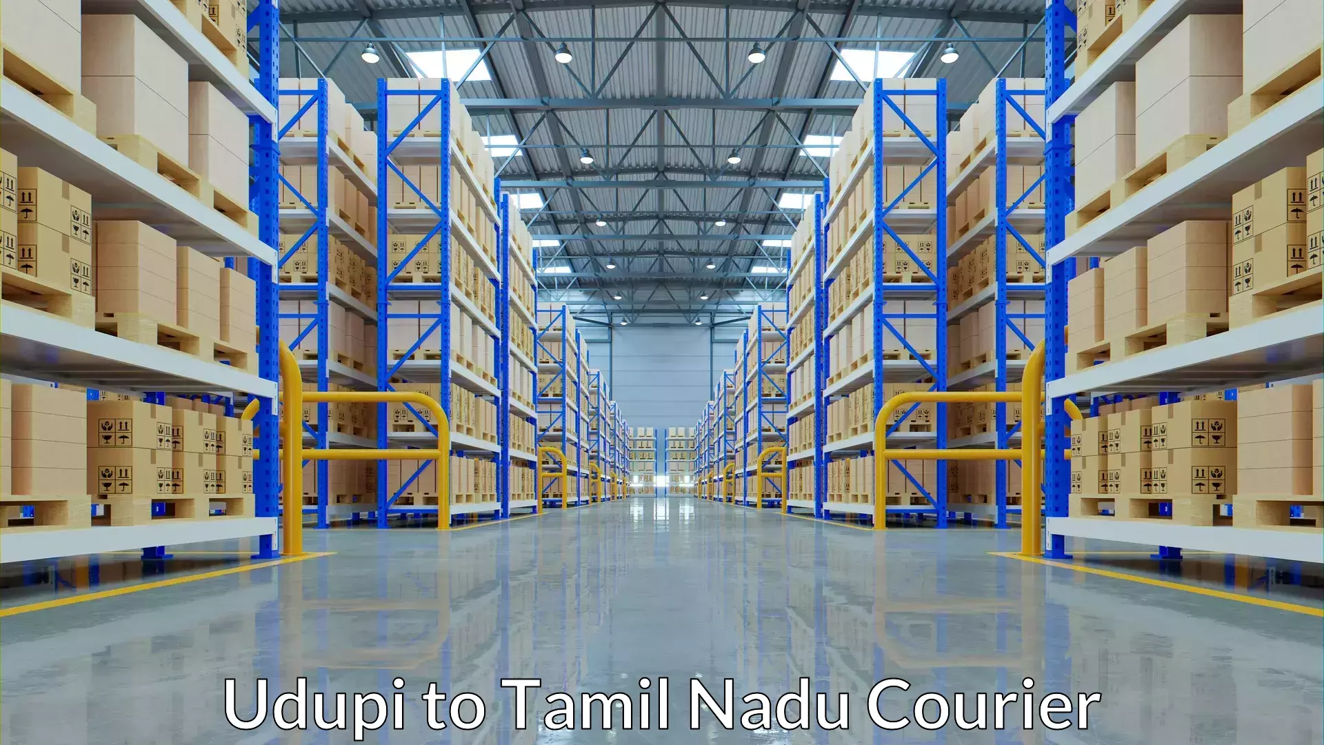 Reliable courier service in Udupi to Vickramasingapuram