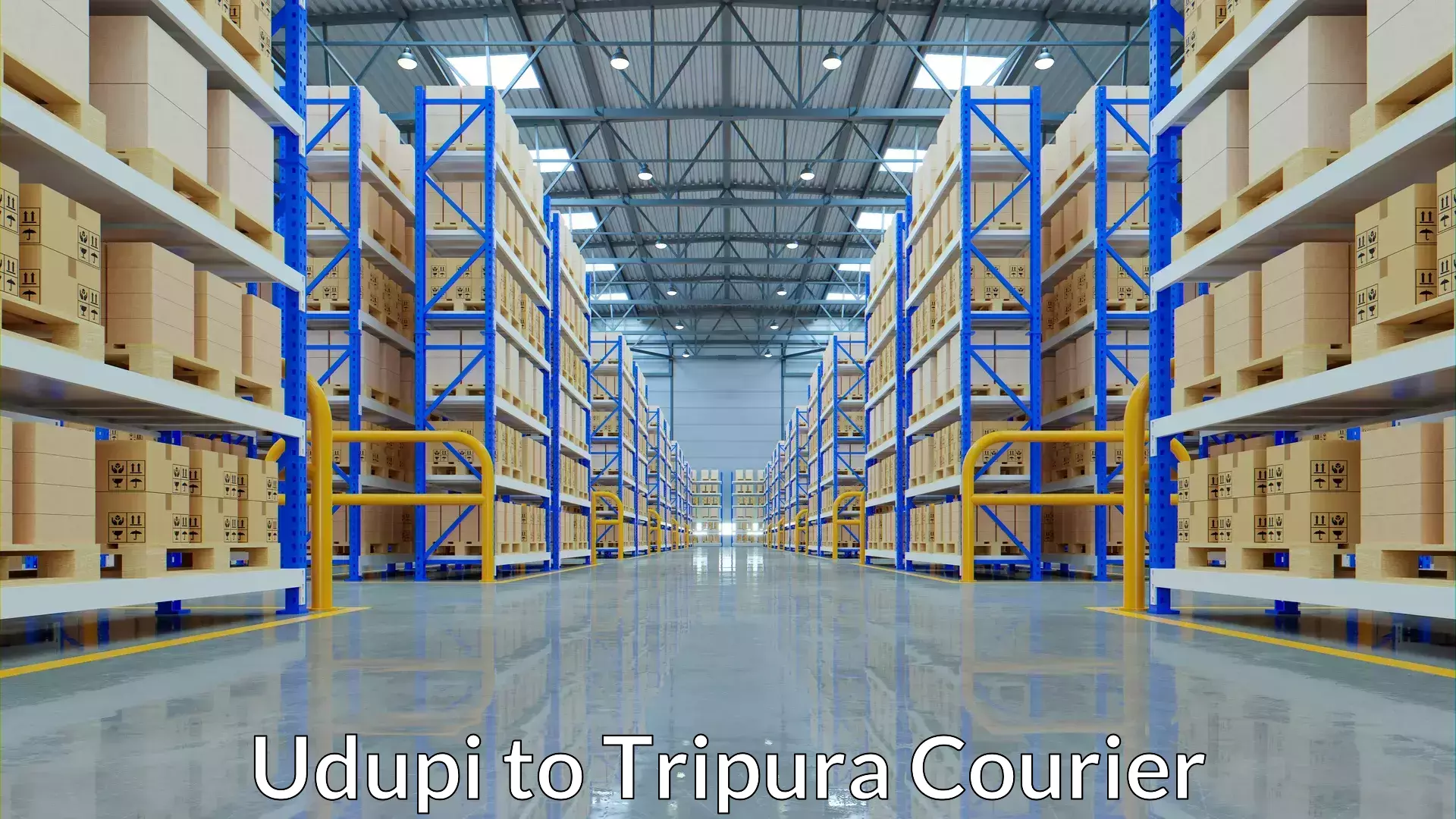 Comprehensive logistics solutions in Udupi to Amarpur Gomati