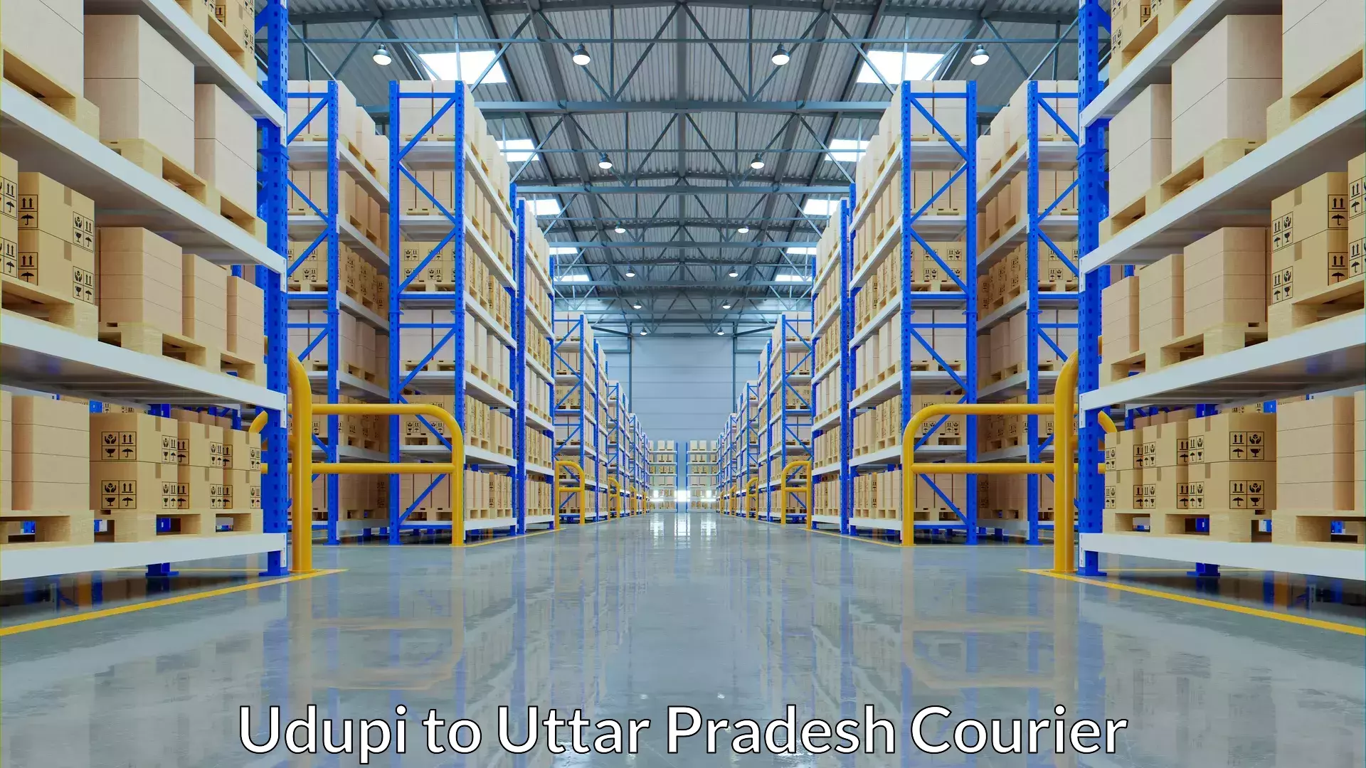 Expedited shipping solutions Udupi to Uttar Pradesh