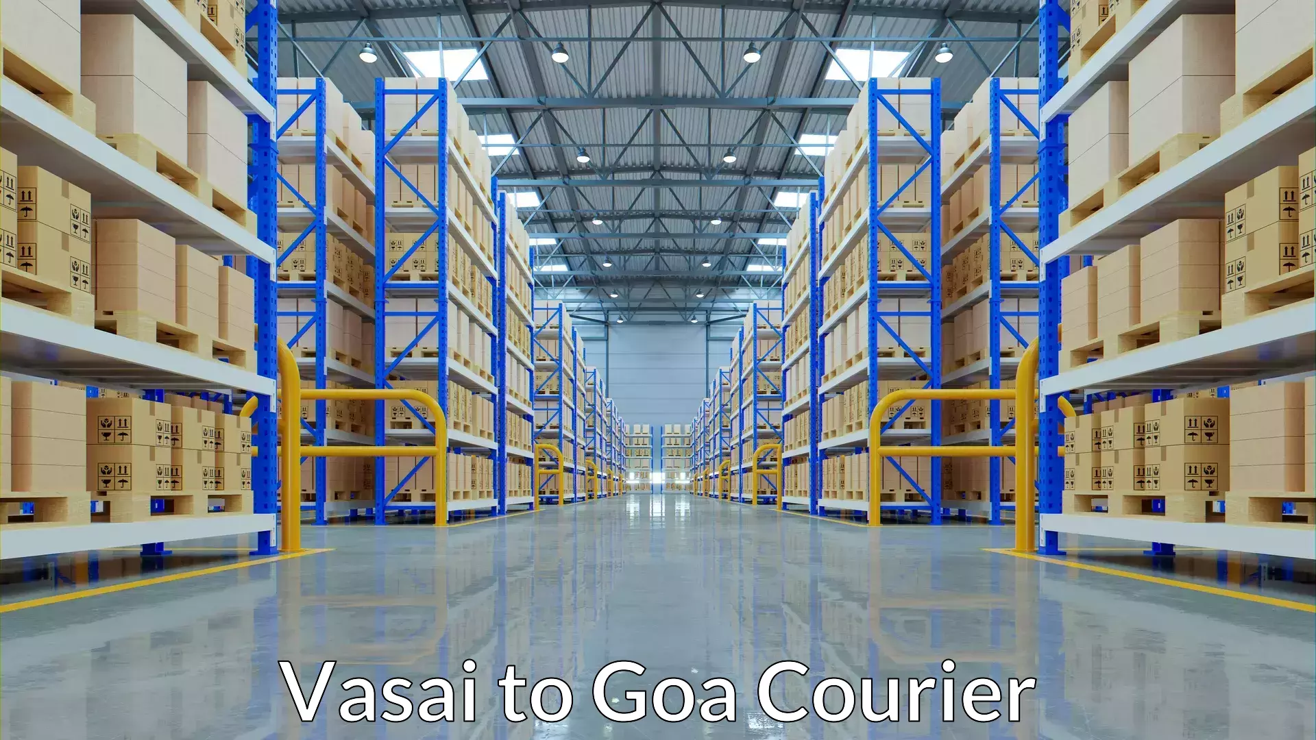 Local courier options Vasai to Margao