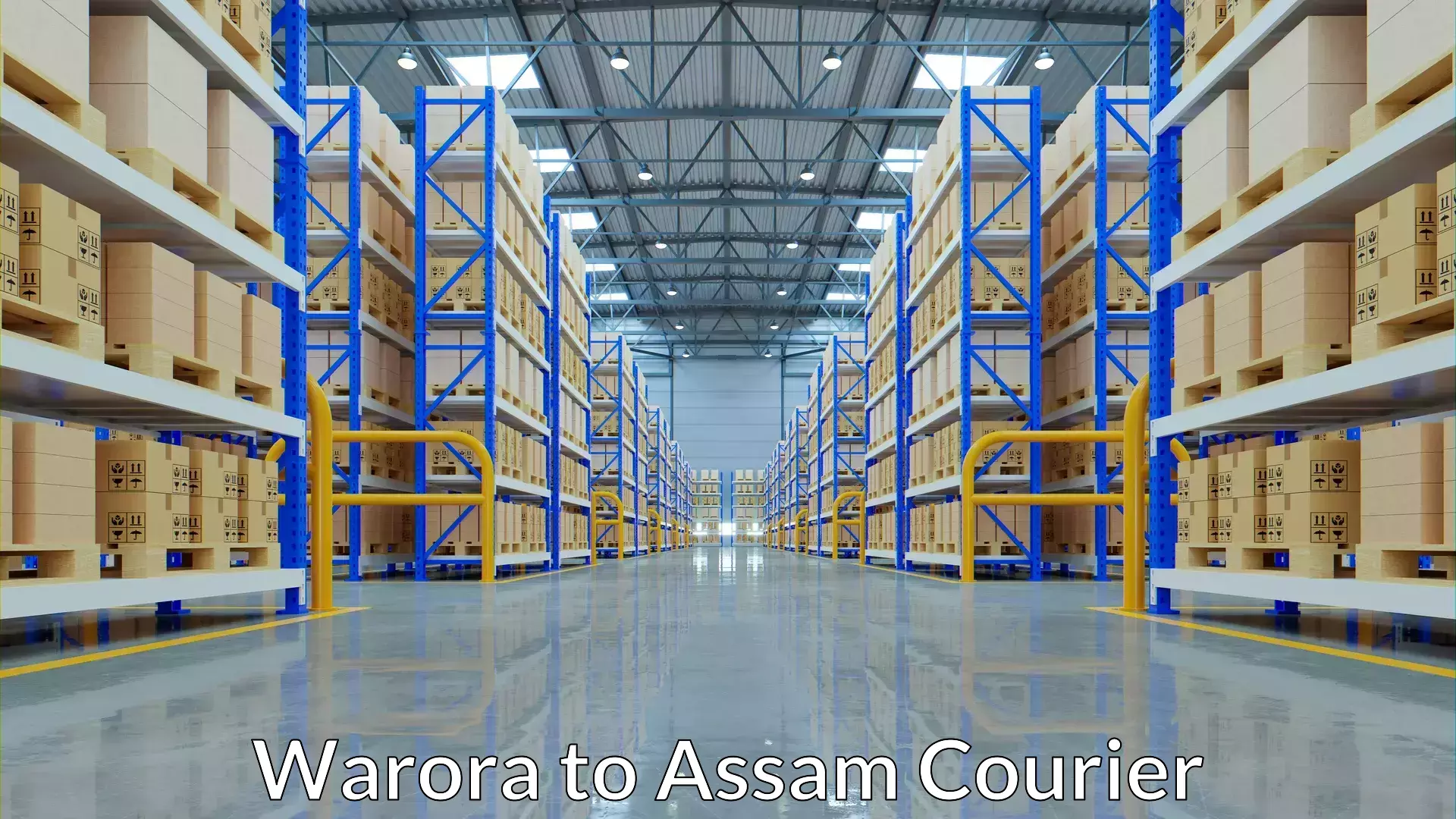 Online package tracking Warora to Udalguri