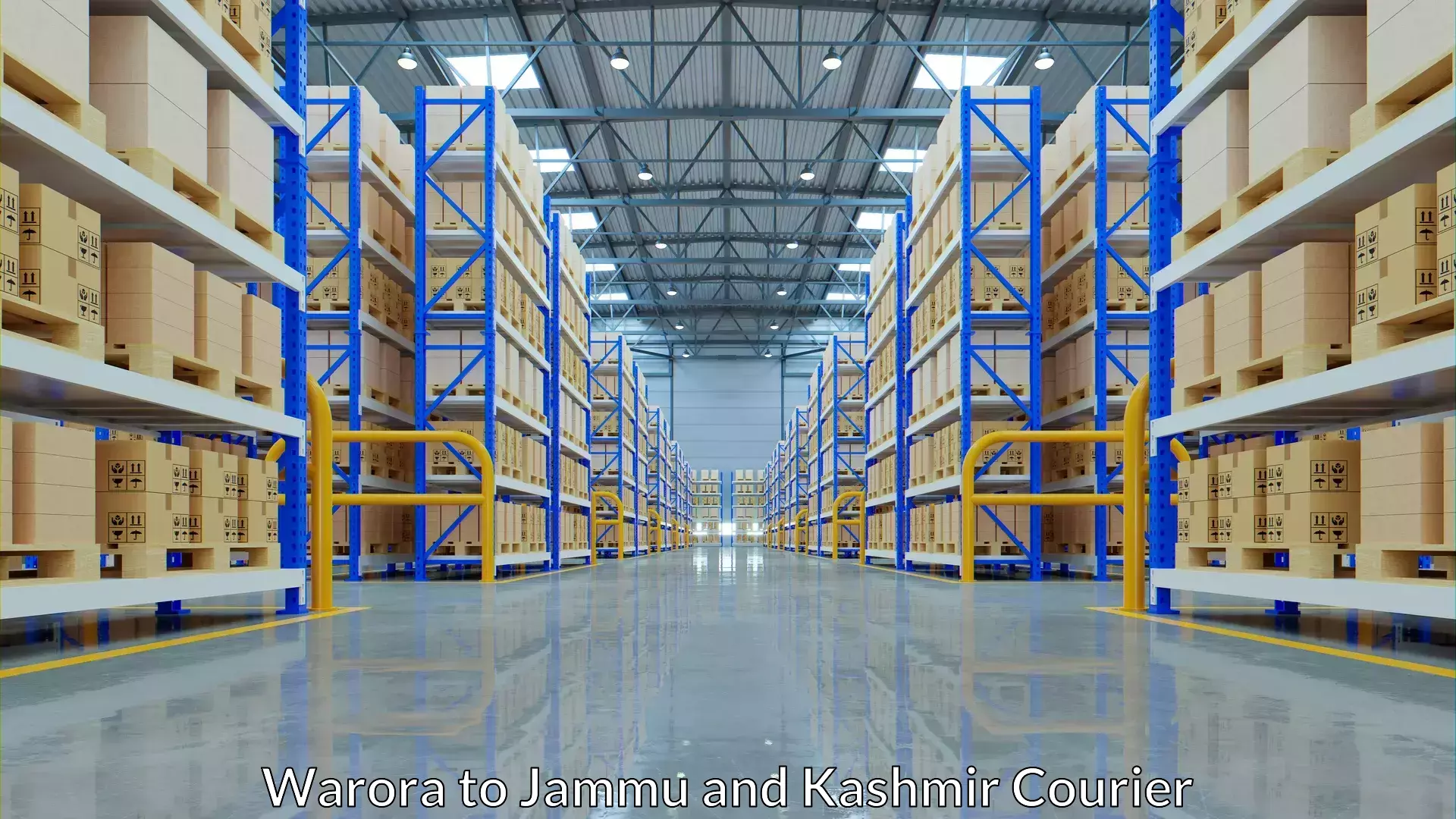 Reliable package handling Warora to Kupwara