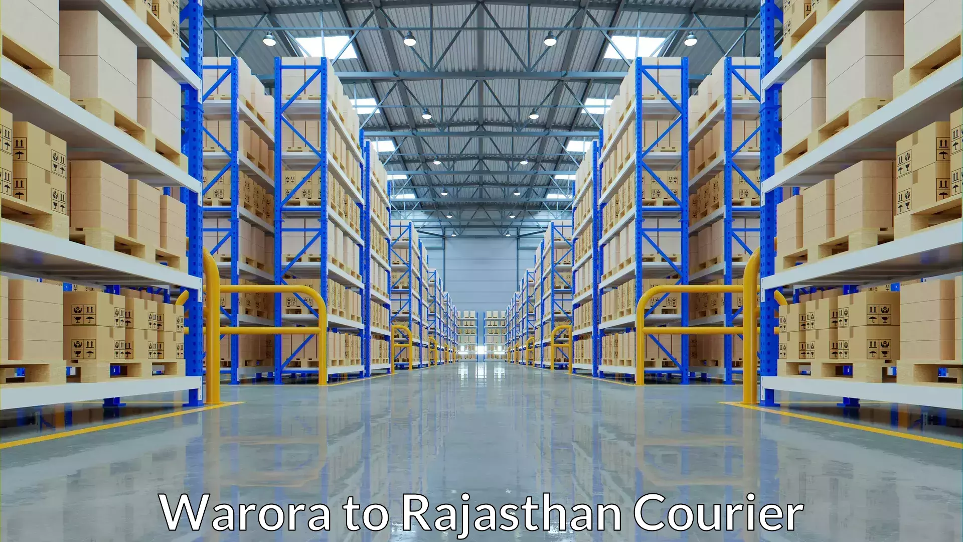 Affordable shipping solutions Warora to Ajmer