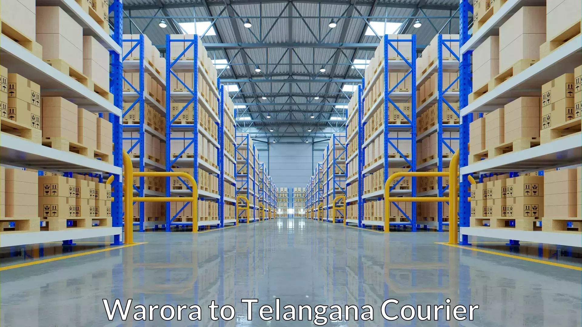 Automated shipping processes Warora to Chandur