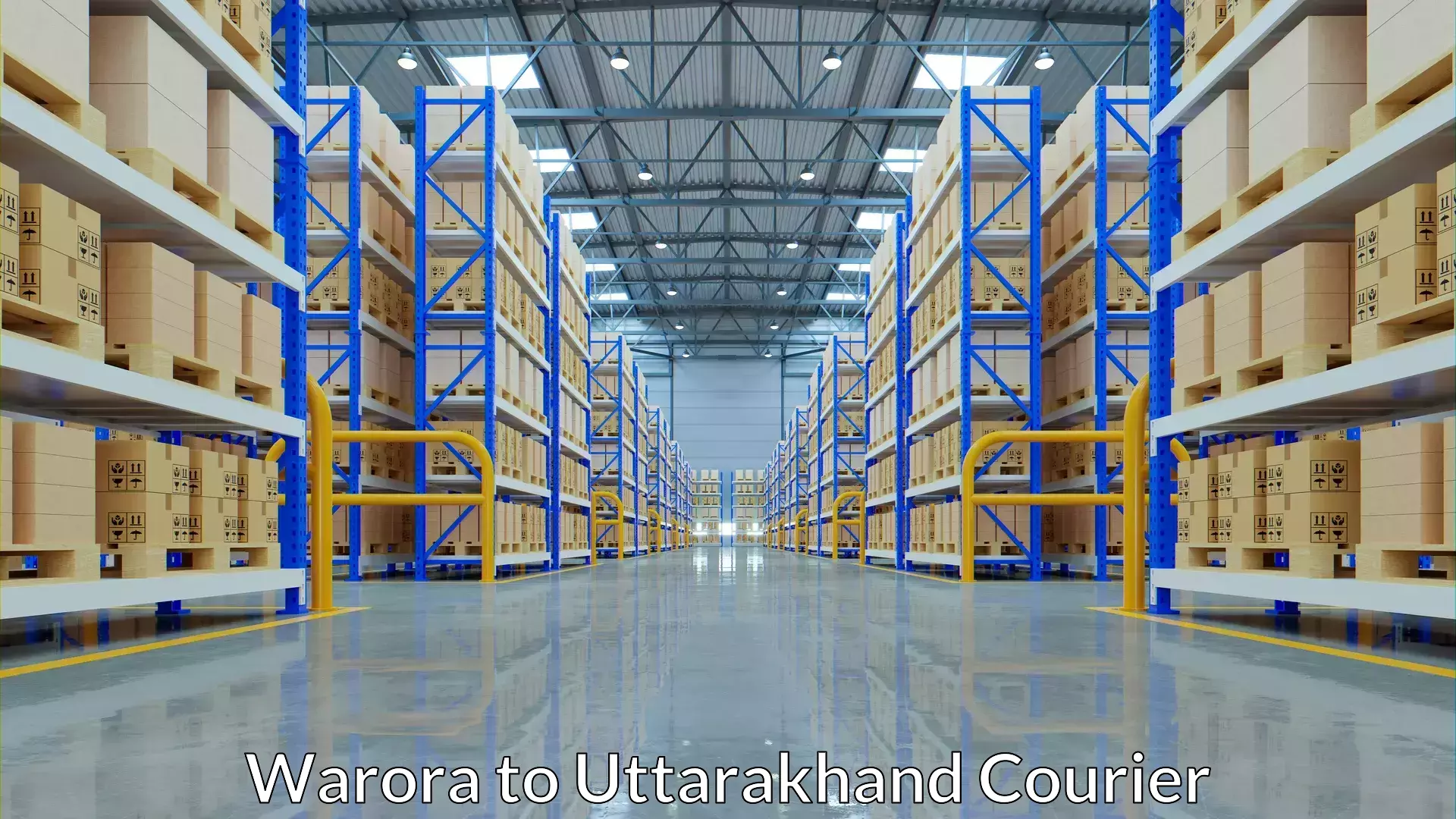 High-capacity shipping options in Warora to Haridwar