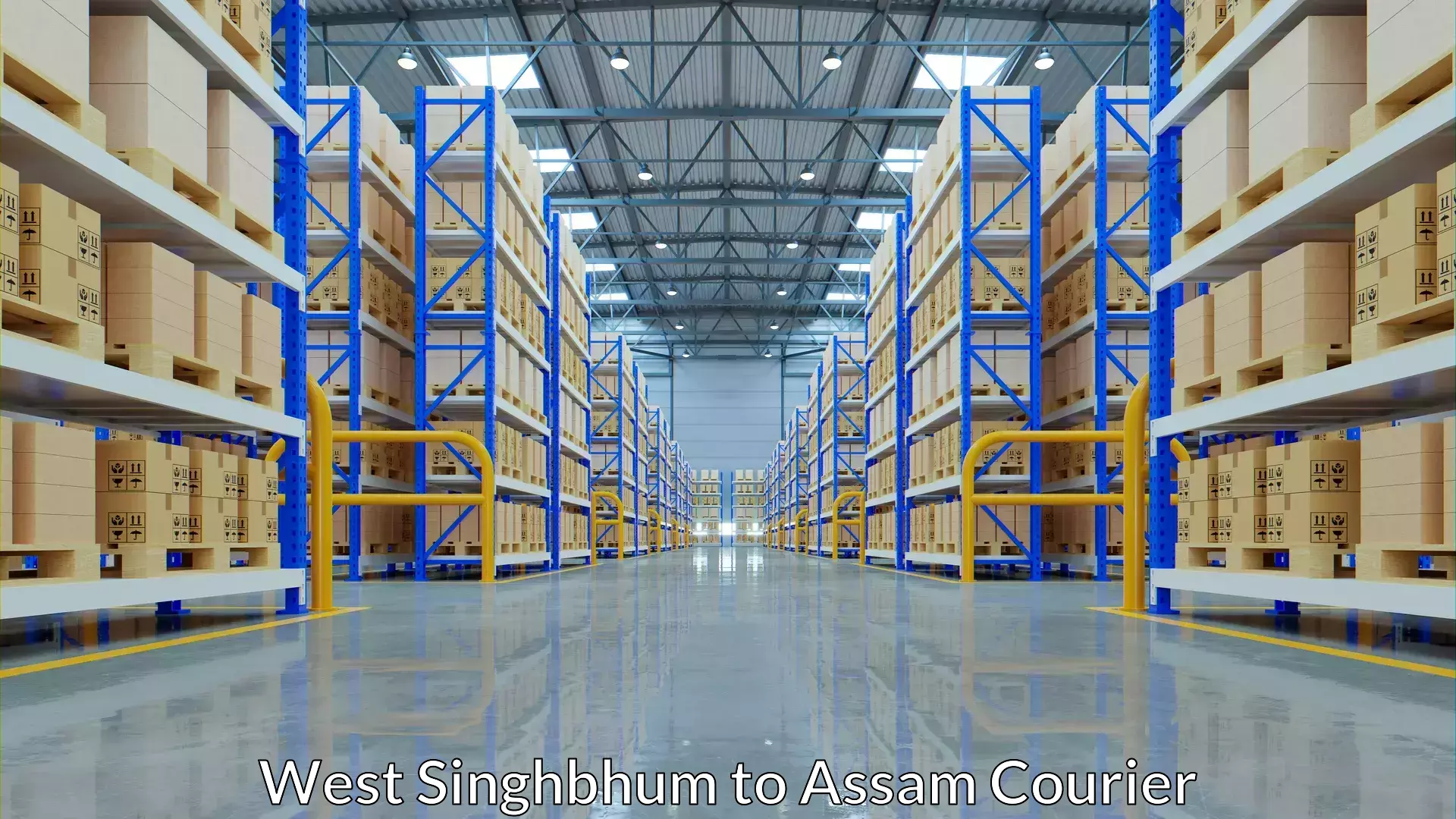 Bulk shipping discounts West Singhbhum to Assam