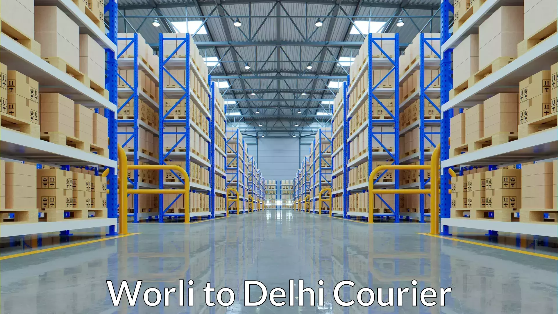 Full-service courier options Worli to Sansad Marg