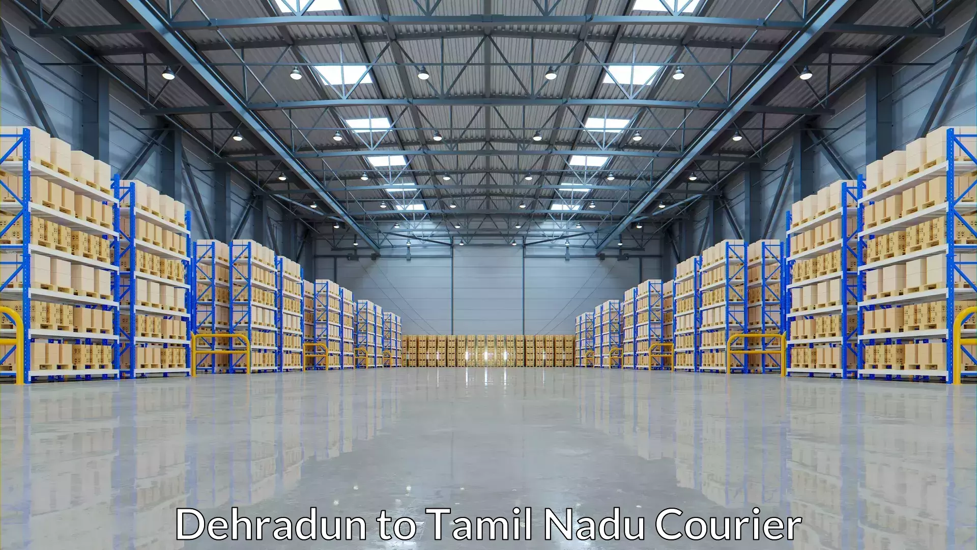 Custom courier packages Dehradun to Srirangam