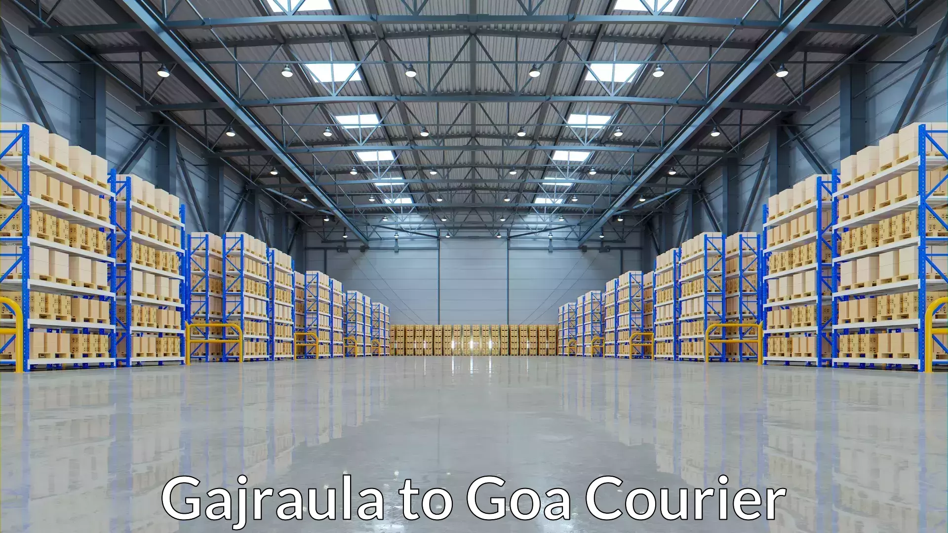 Efficient parcel service in Gajraula to Mormugao Port