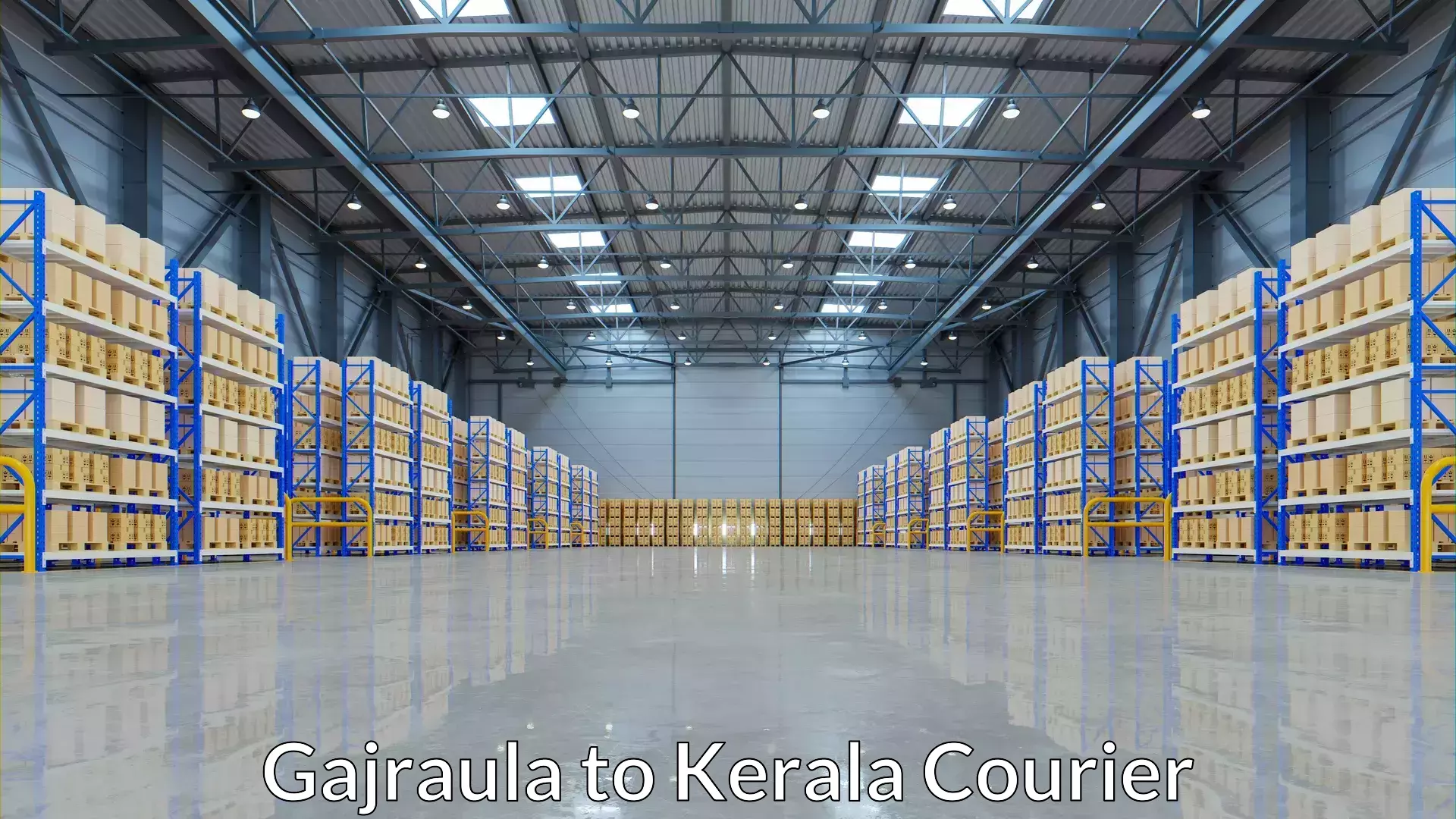 Advanced parcel tracking Gajraula to Ezhupunna