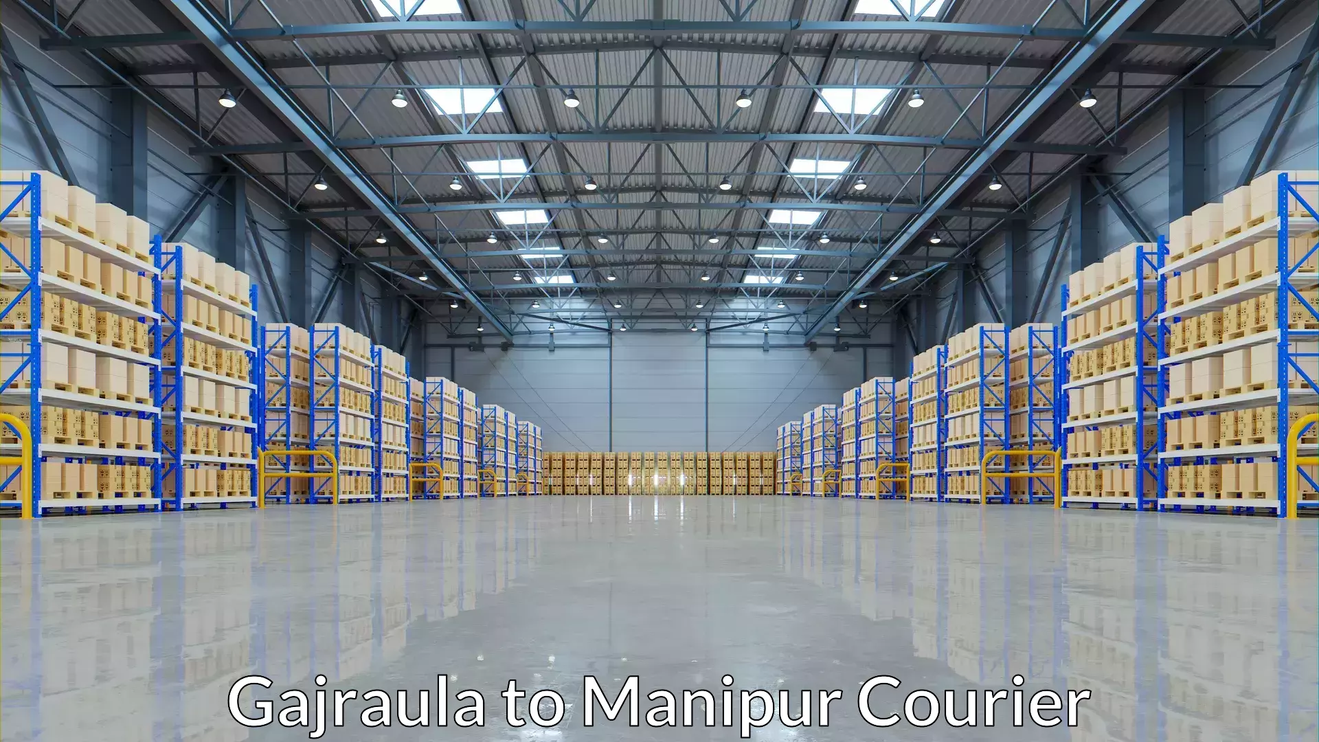 Cost-effective courier options Gajraula to Manipur