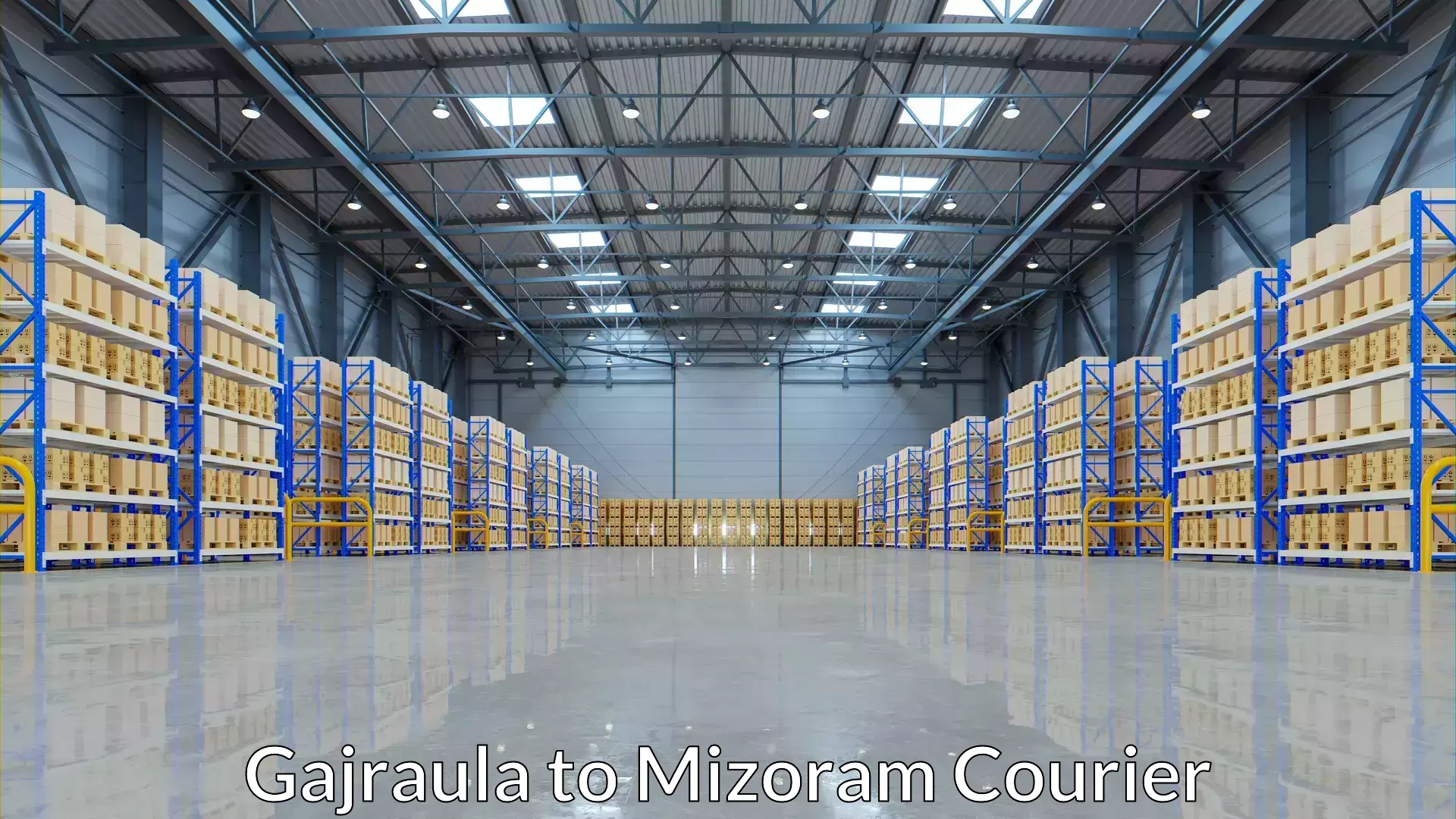 Express delivery solutions Gajraula to Mizoram