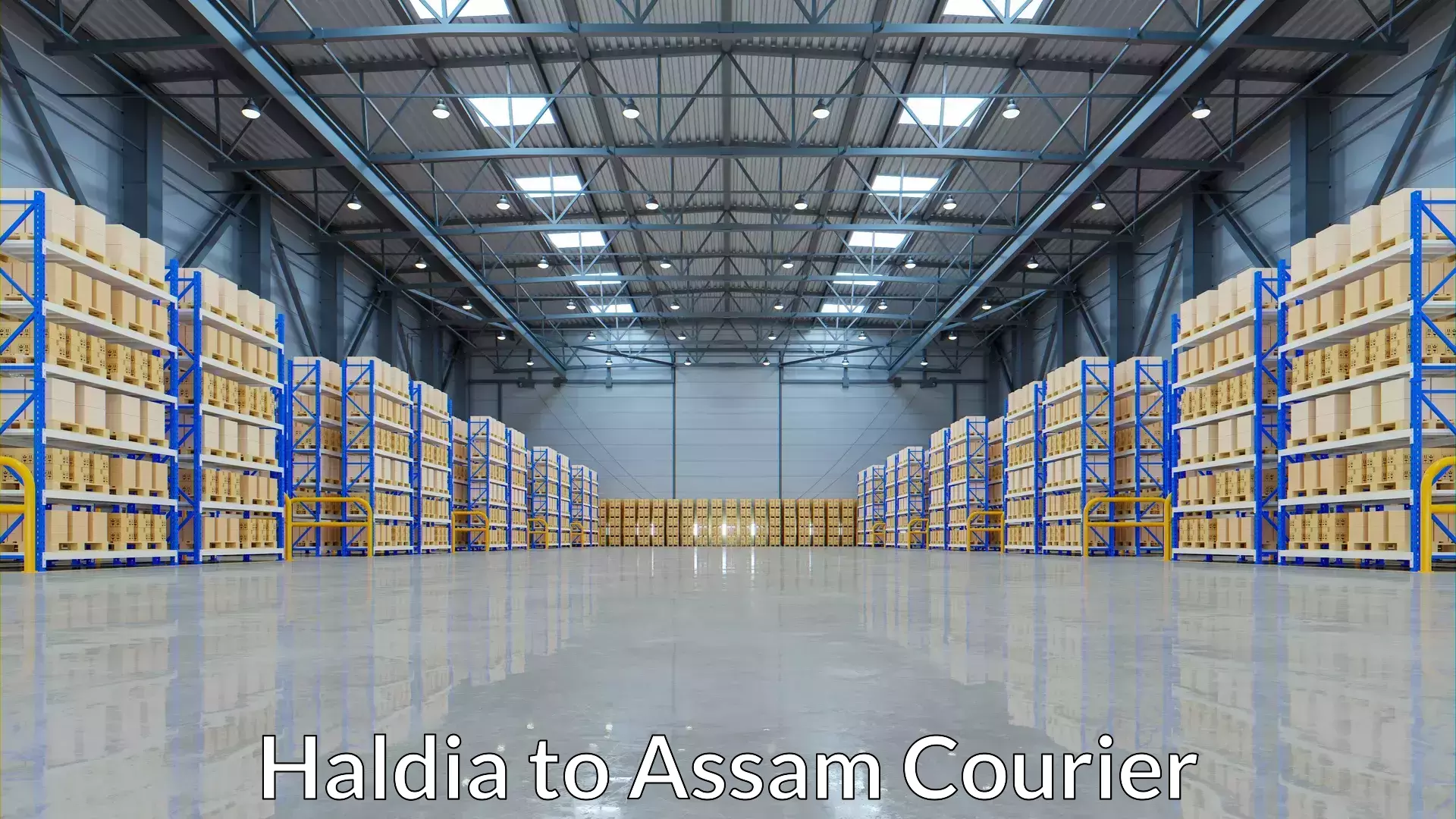 Door-to-door shipping Haldia to Assam