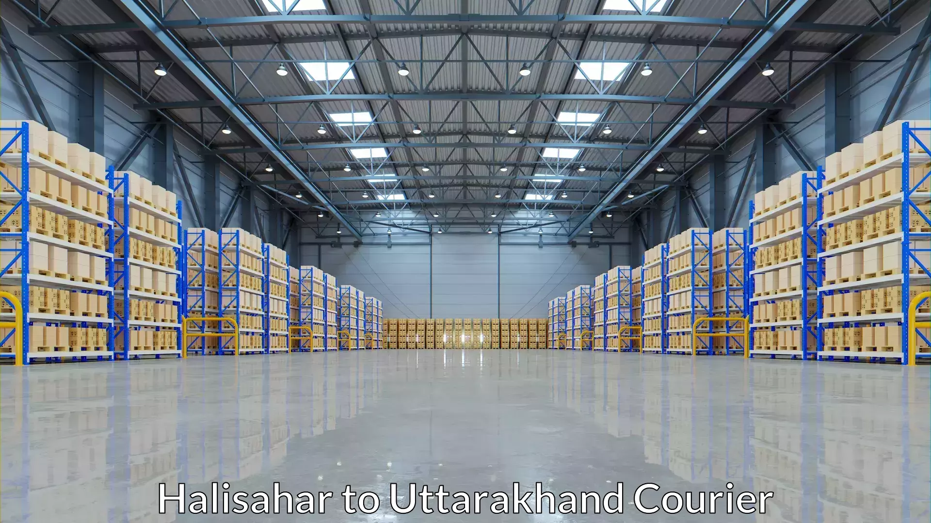 Courier dispatch services Halisahar to Uttarkashi