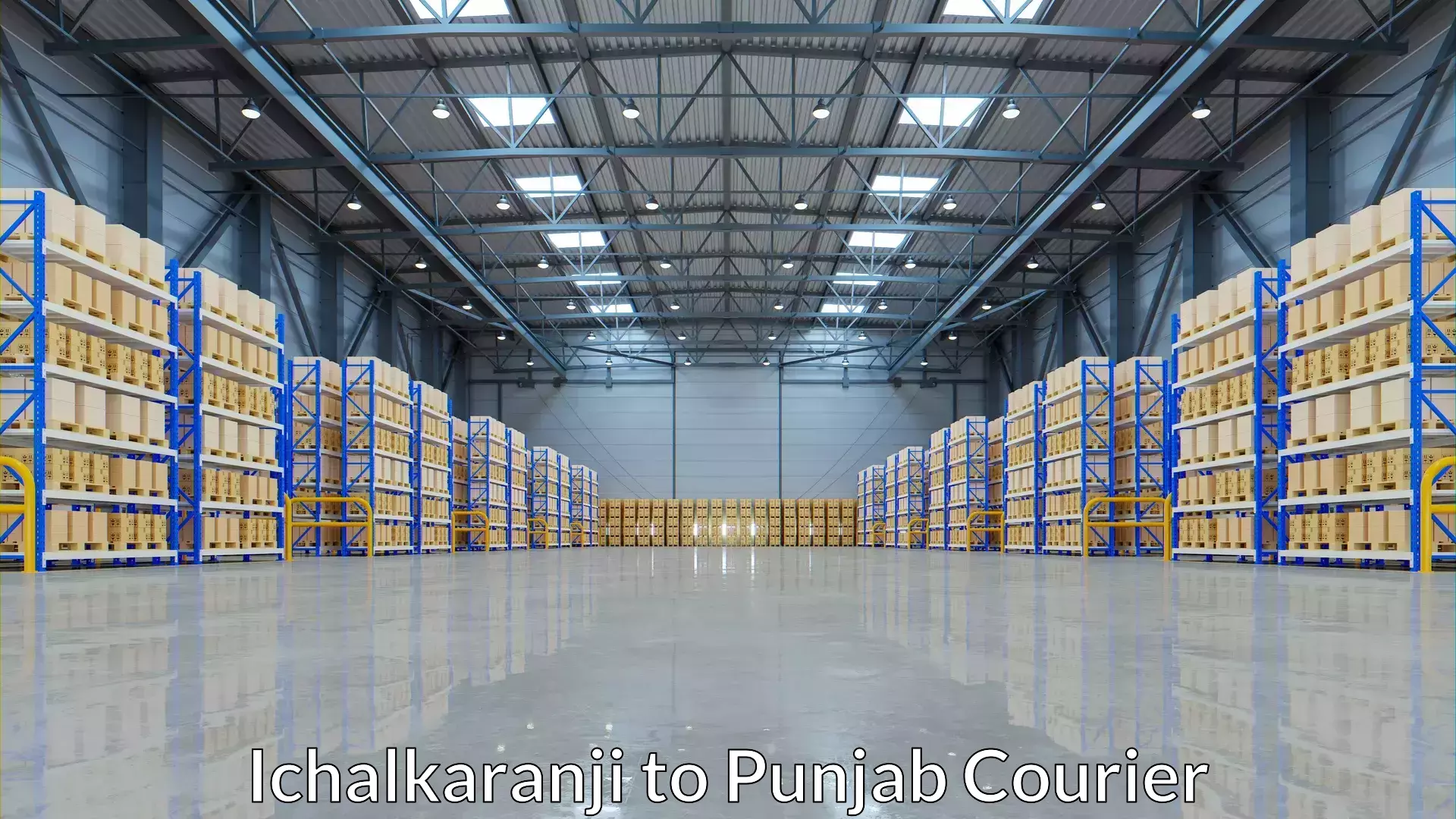 International courier networks Ichalkaranji to IIT Ropar