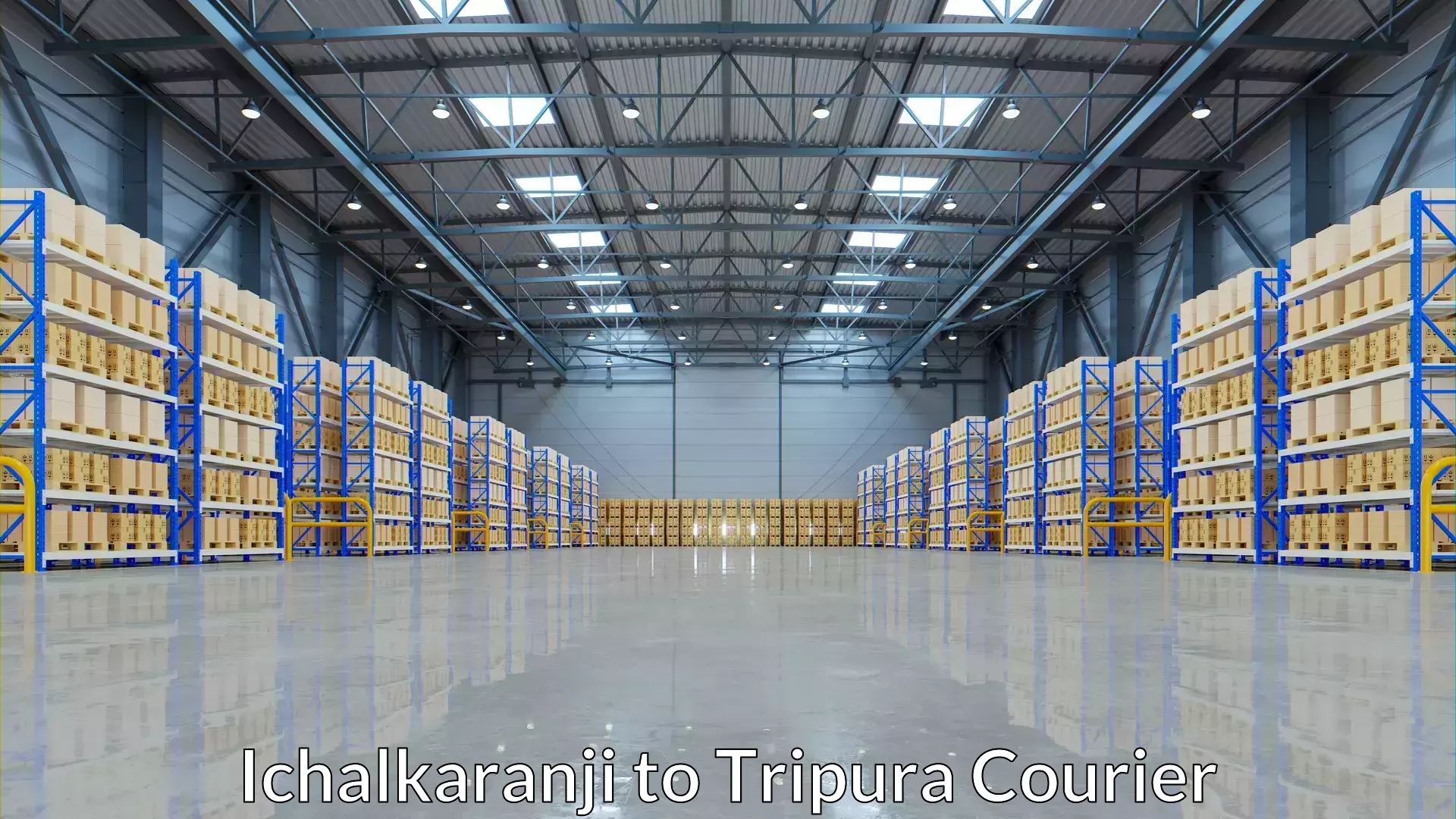 High-capacity shipping options Ichalkaranji to Manu Bazar