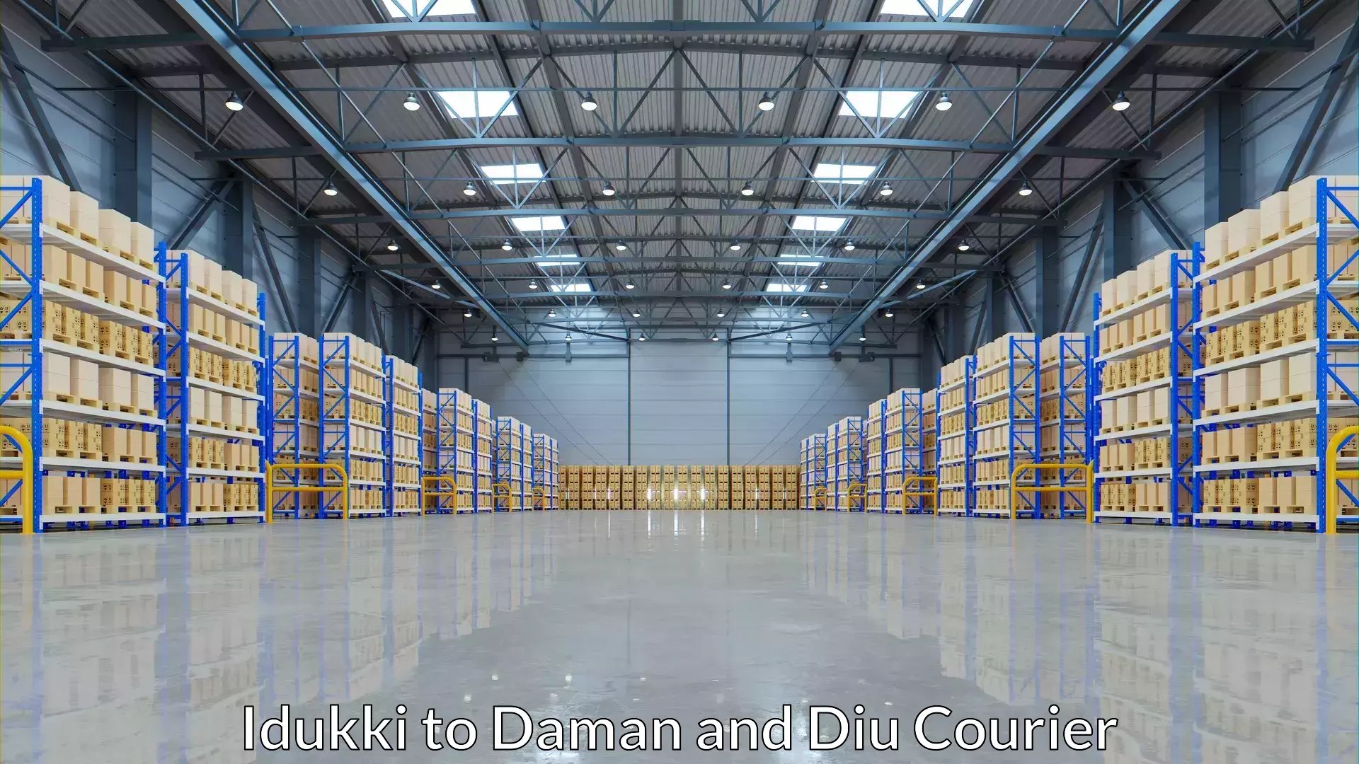 Competitive shipping rates Idukki to Daman and Diu