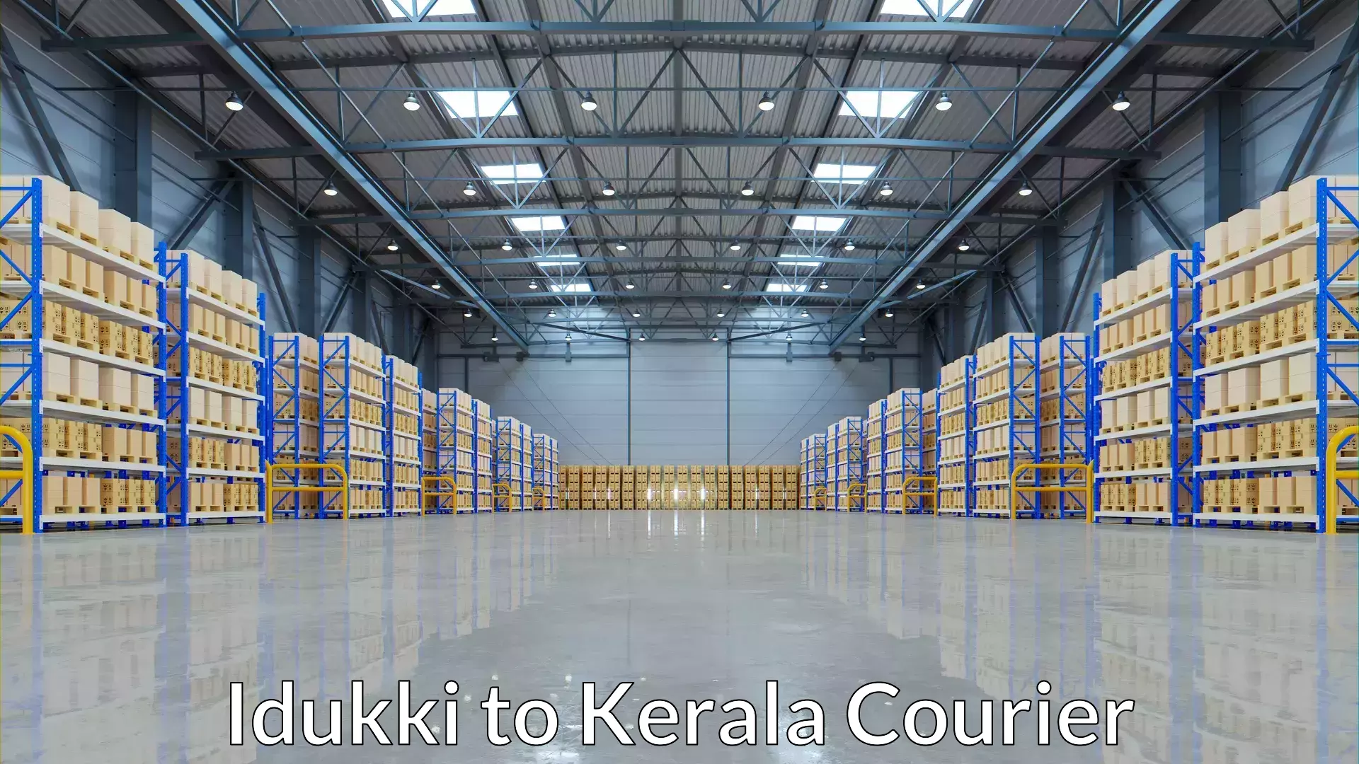 Express logistics service Idukki to Chervathur