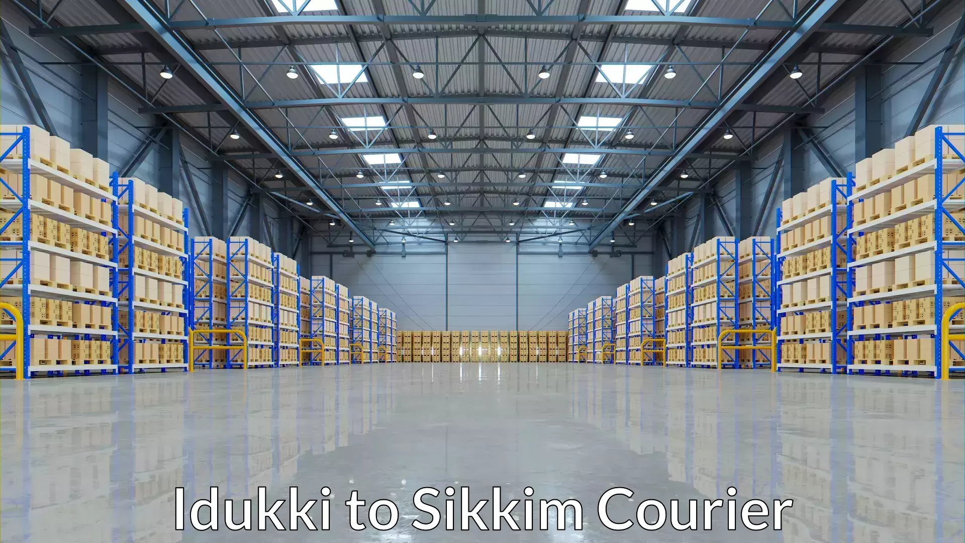 Custom logistics solutions Idukki to Sikkim