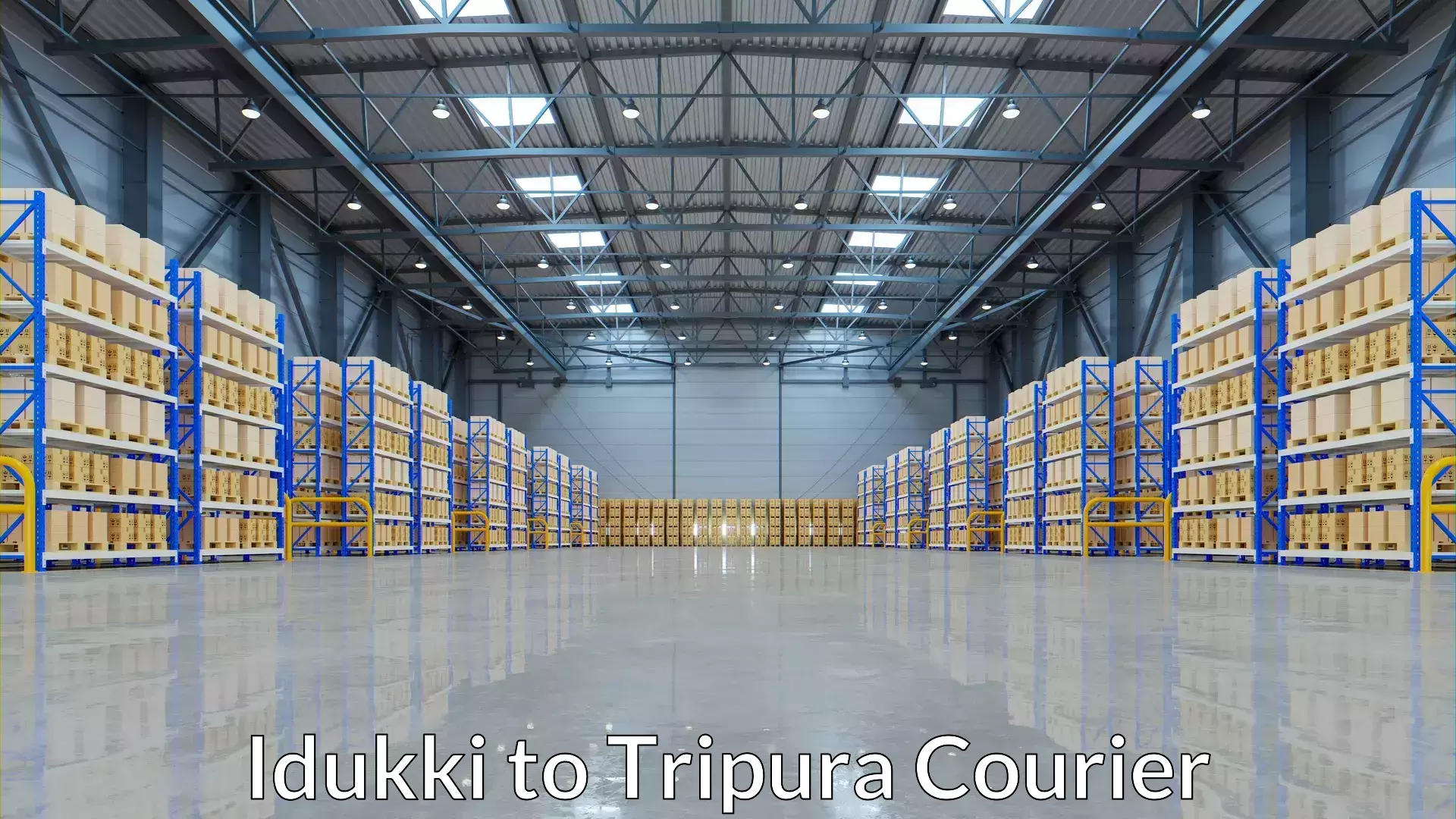 Premium courier services Idukki to Tripura