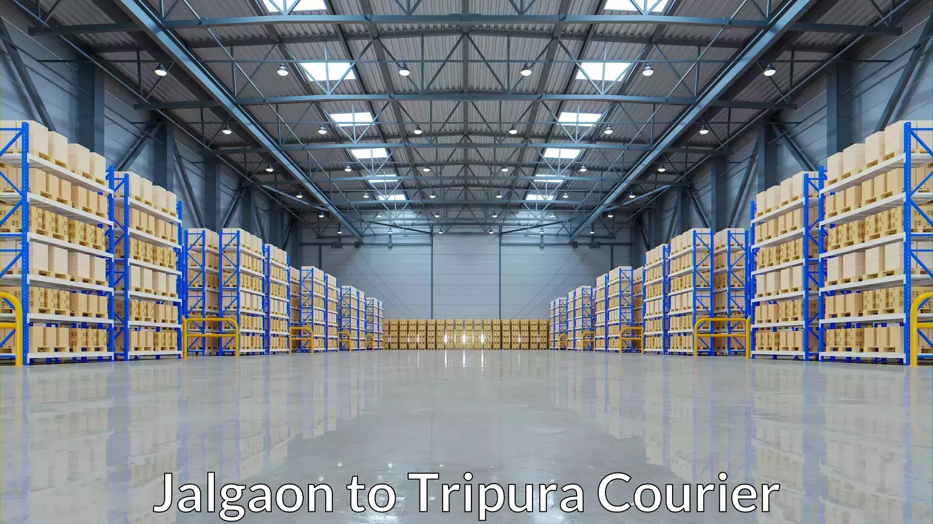 Versatile courier options Jalgaon to Tripura