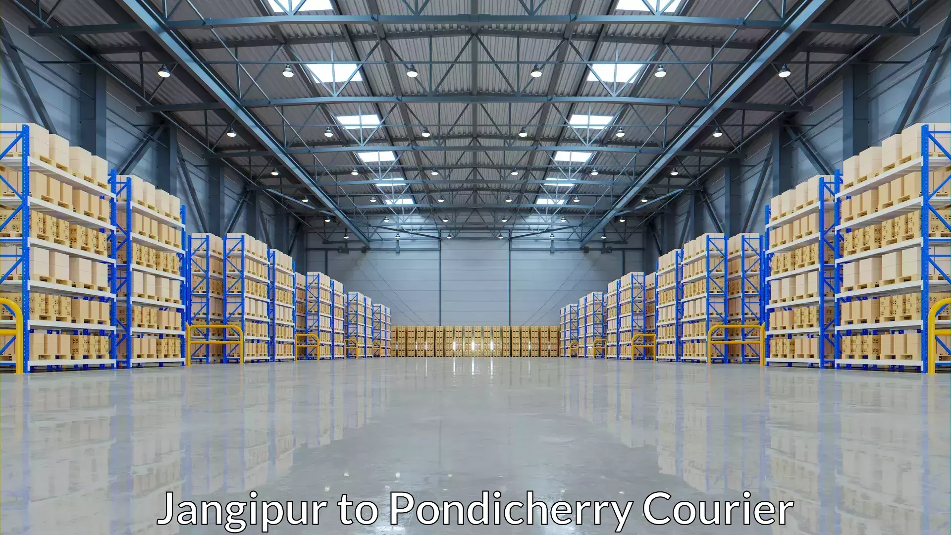 Logistics and distribution Jangipur to Pondicherry