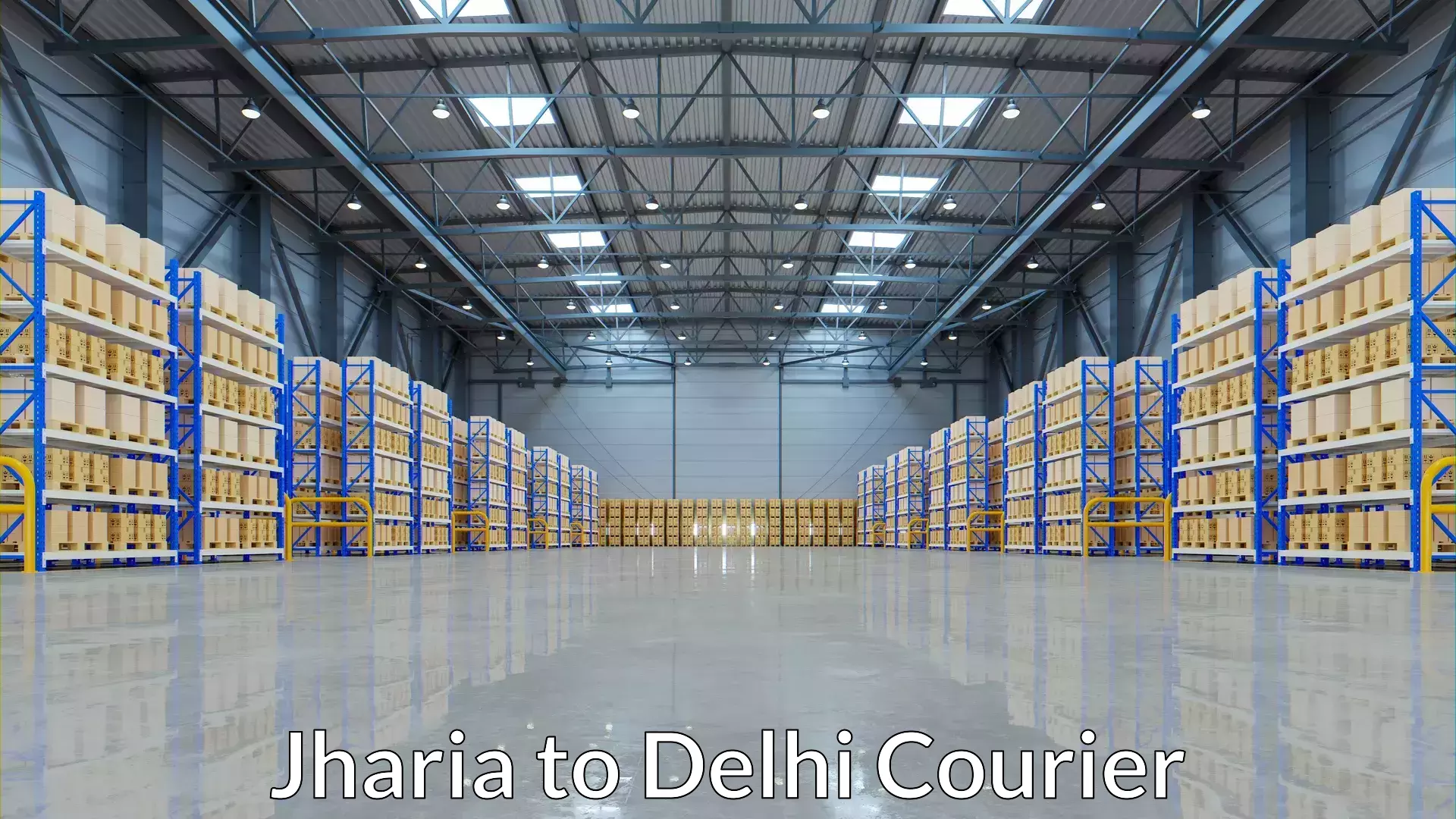 Multi-service courier options Jharia to Ramesh Nagar