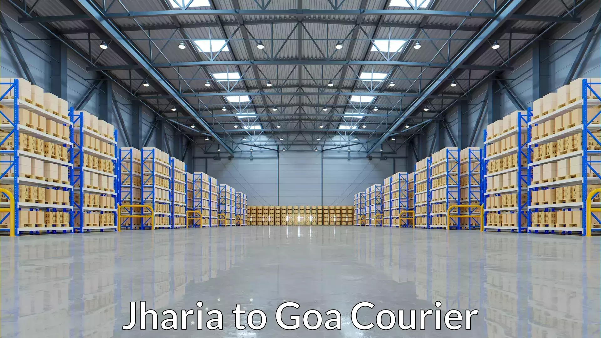 Online shipping calculator Jharia to IIT Goa