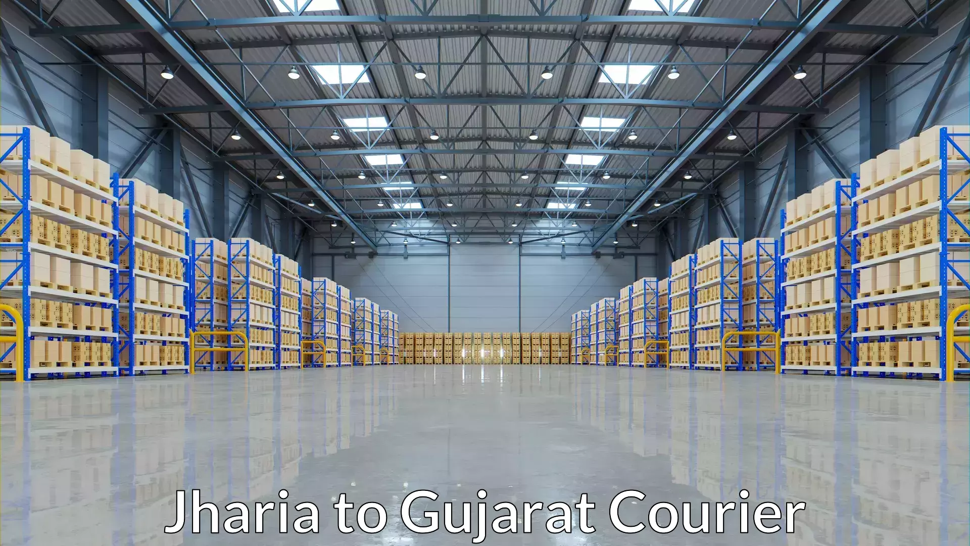 Seamless shipping service in Jharia to Gujarat