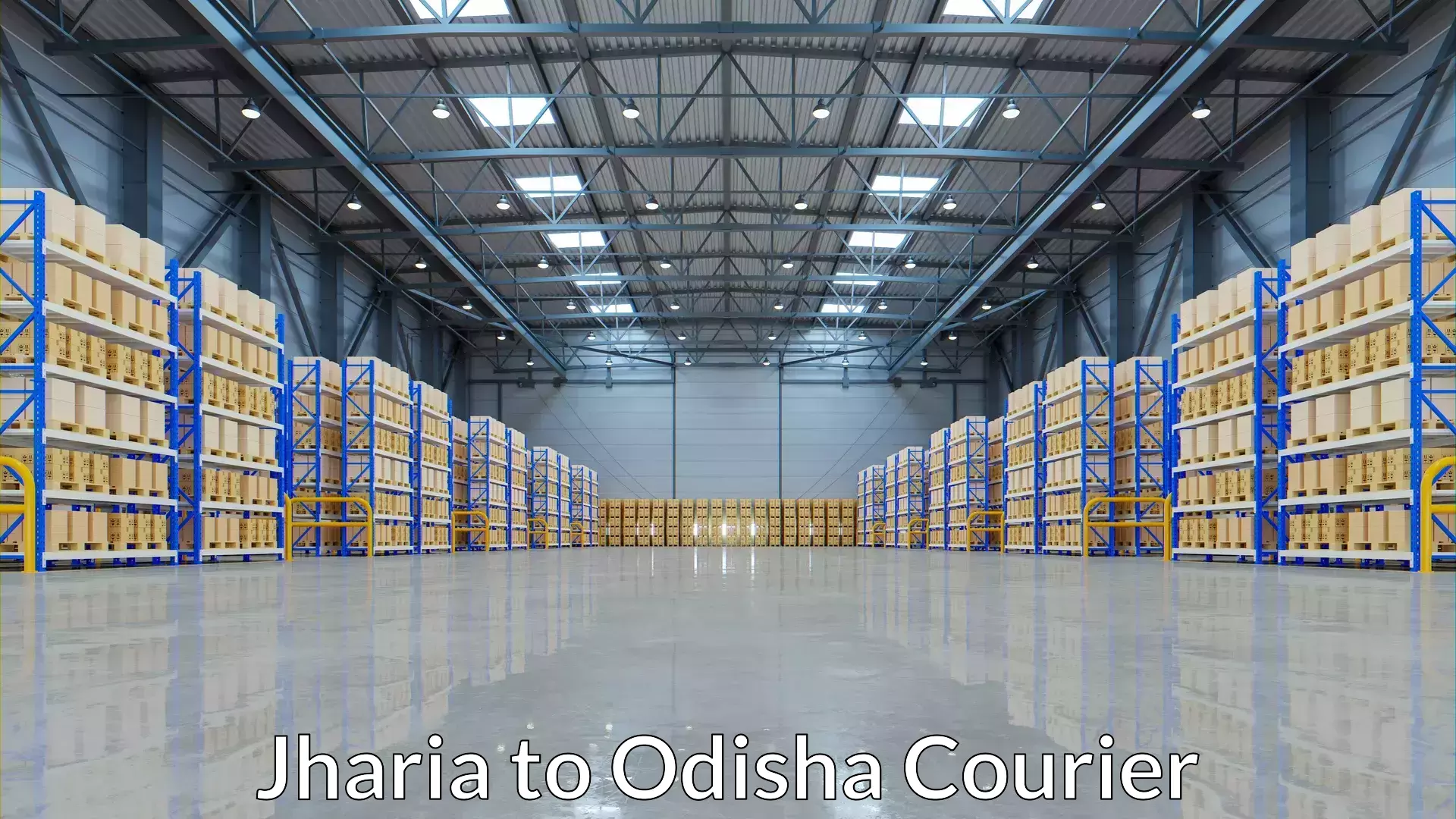 Premium courier solutions in Jharia to Sonepur Subarnapur