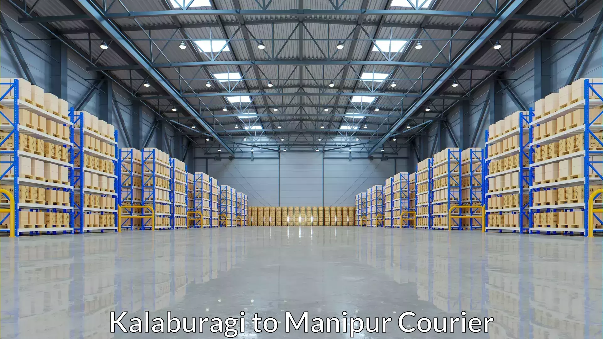 Next-day delivery options Kalaburagi to Manipur