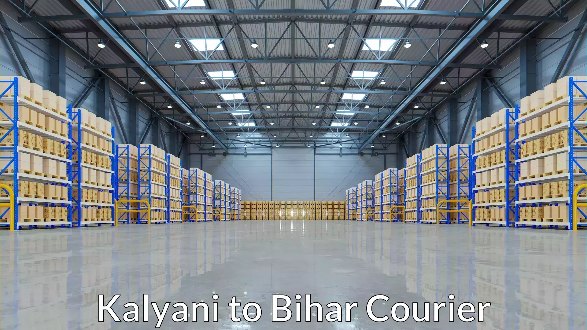 Comprehensive parcel tracking Kalyani to Dalsinghsarai