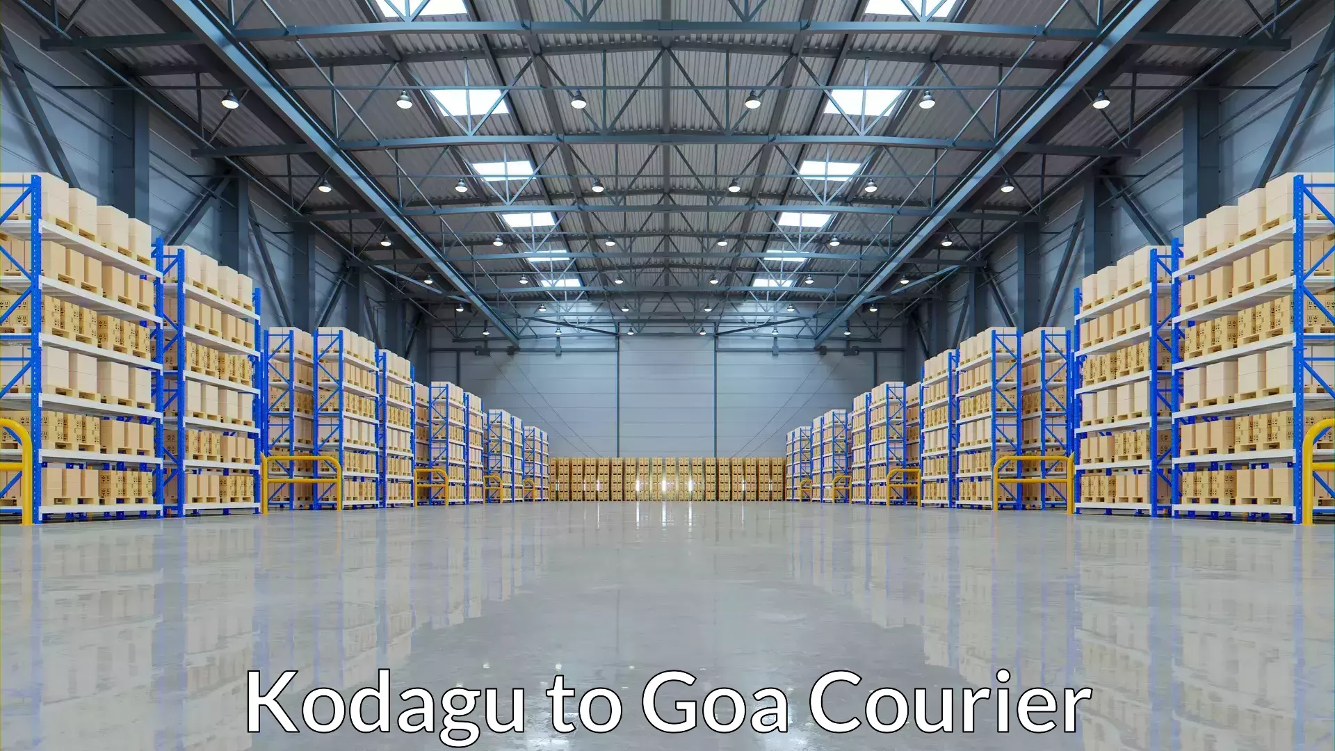 Modern delivery technologies Kodagu to NIT Goa