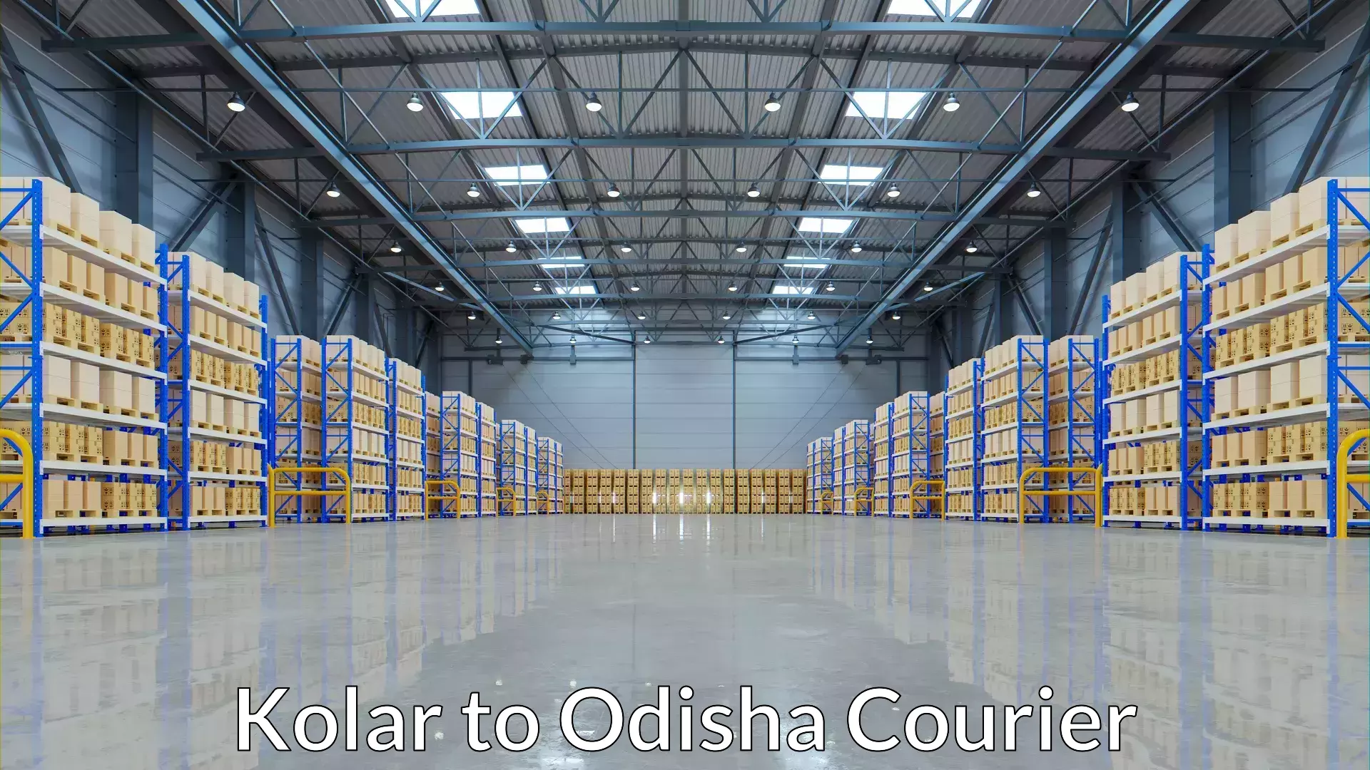 Parcel delivery Kolar to Odisha