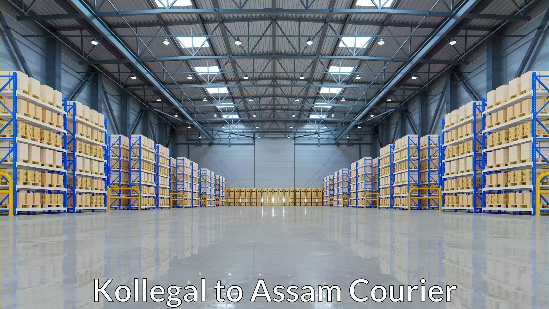 Streamlined shipping process Kollegal to Assam