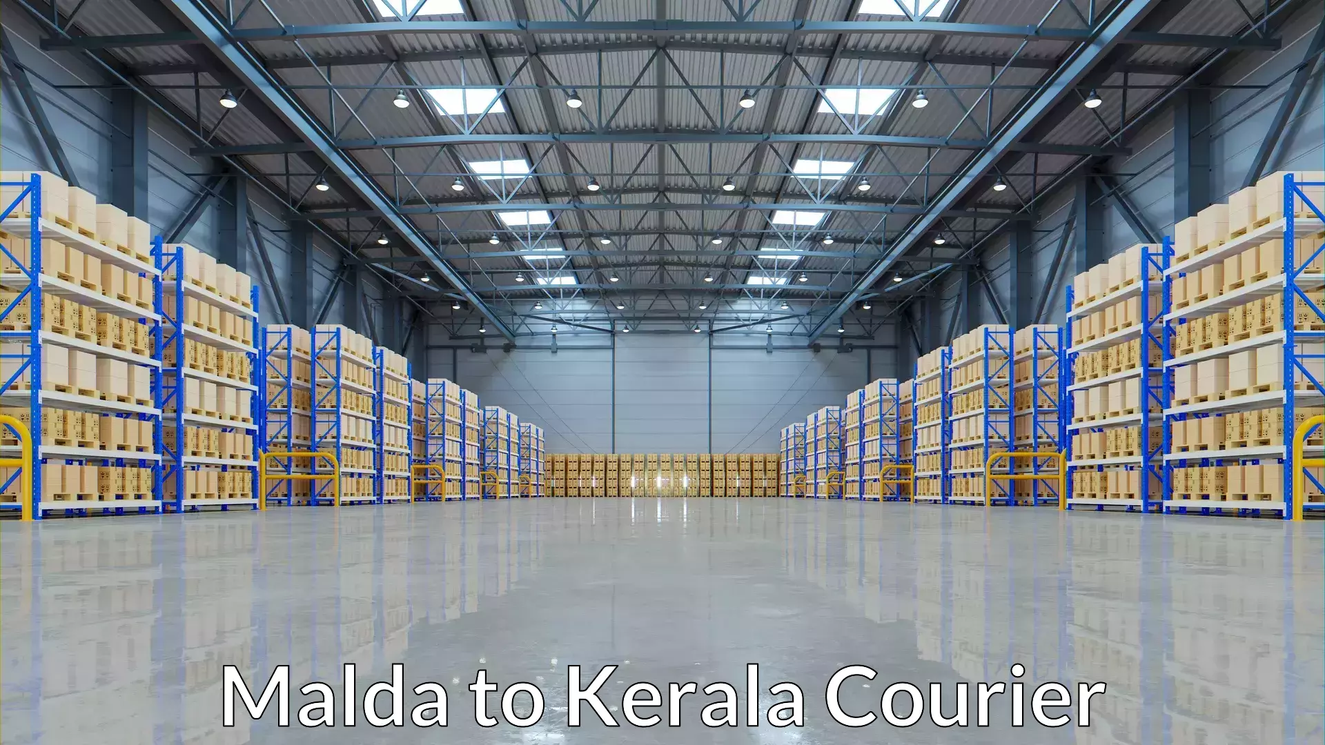 Versatile courier offerings Malda to Vaikom