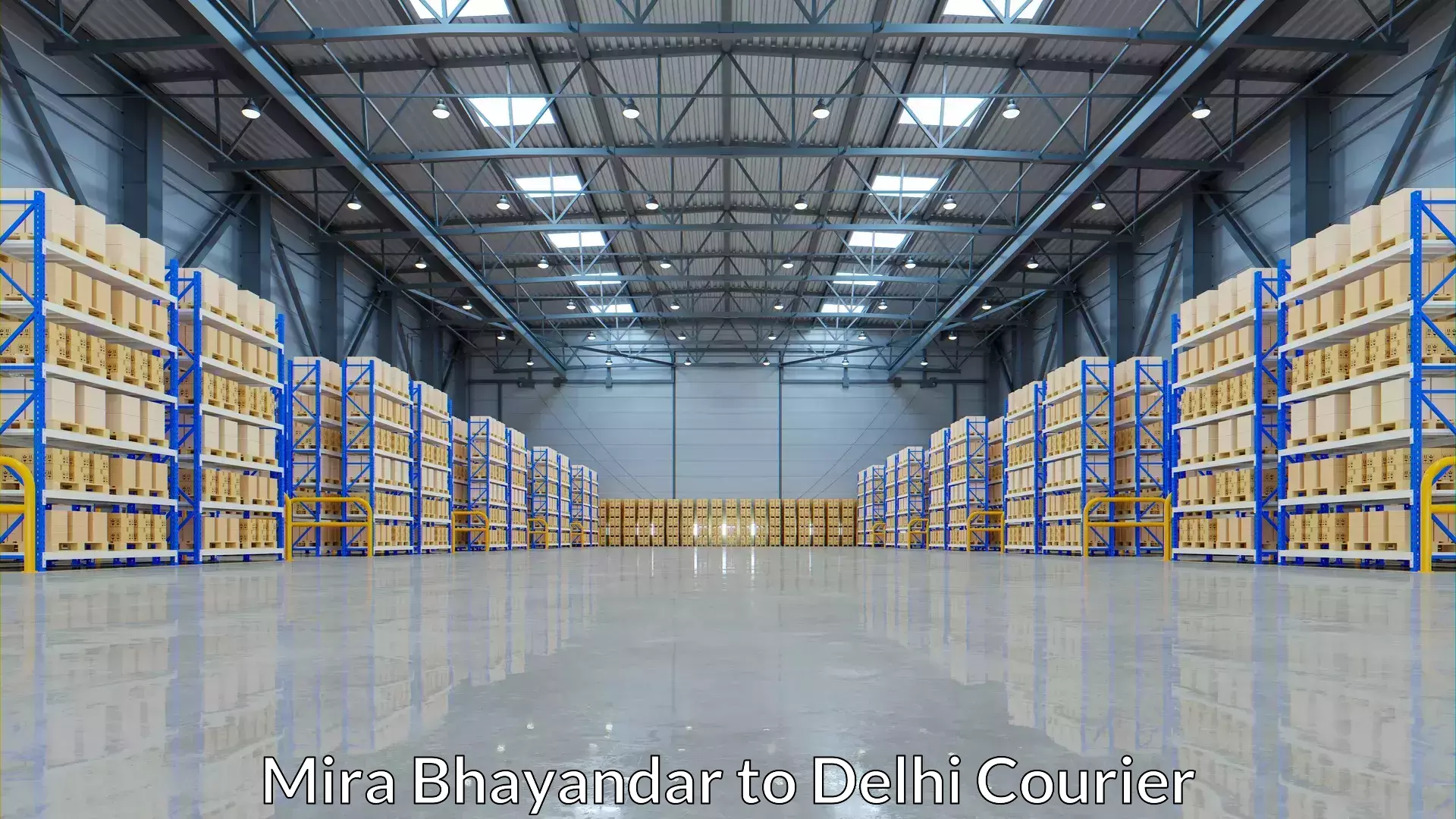 Simplified shipping solutions in Mira Bhayandar to Jamia Hamdard New Delhi