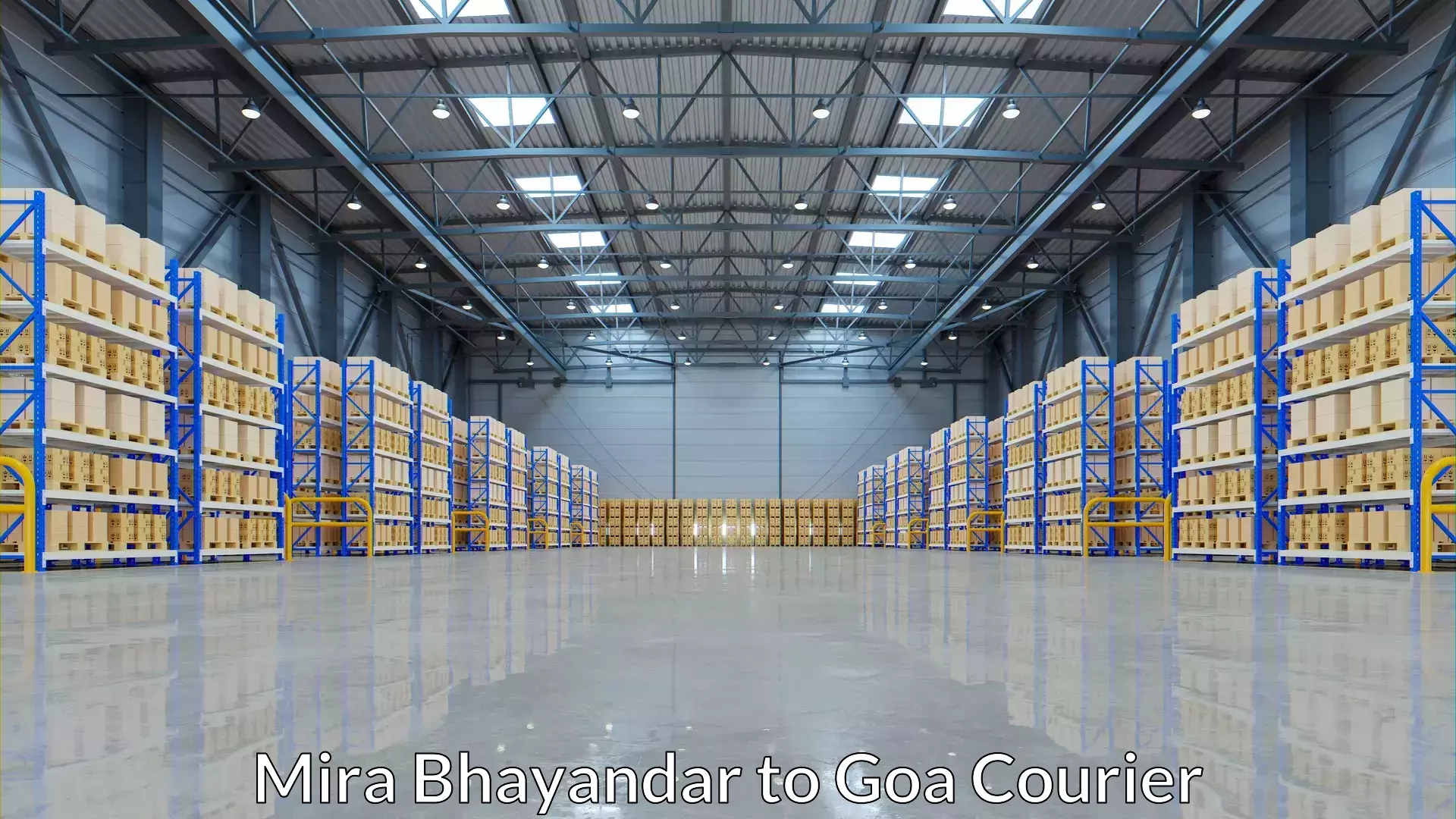 On-time shipping guarantee Mira Bhayandar to Vasco da Gama