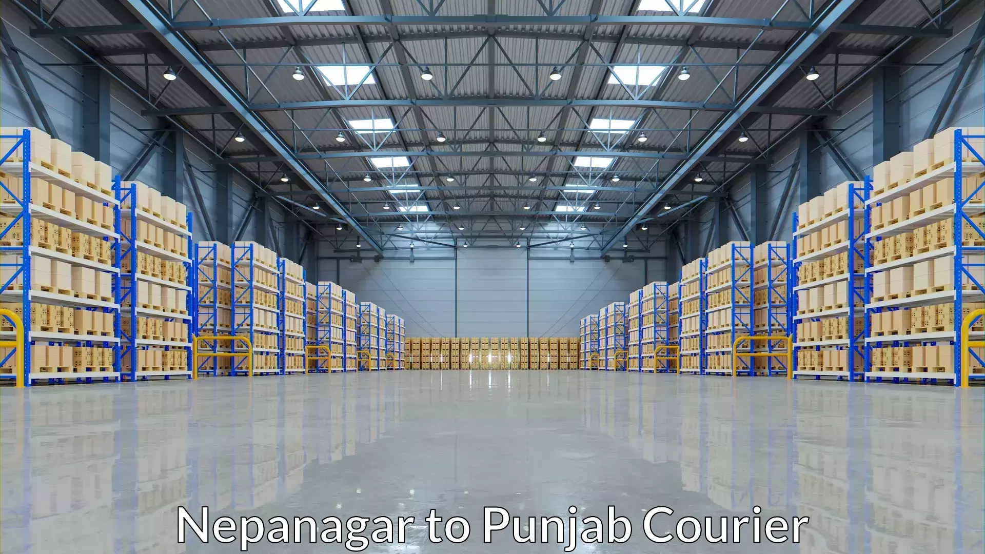 Automated parcel services Nepanagar to Sunam