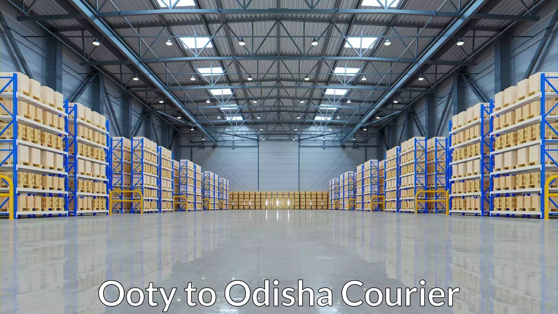 Express courier facilities Ooty to Nuapada