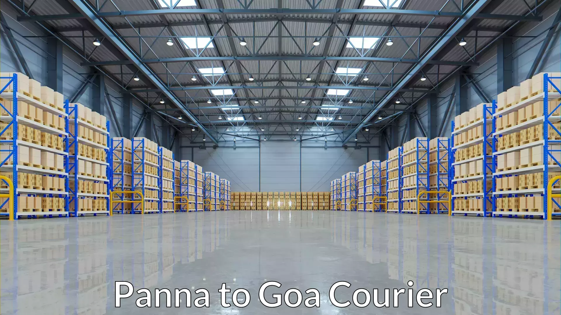 Express courier capabilities Panna to Vasco da Gama