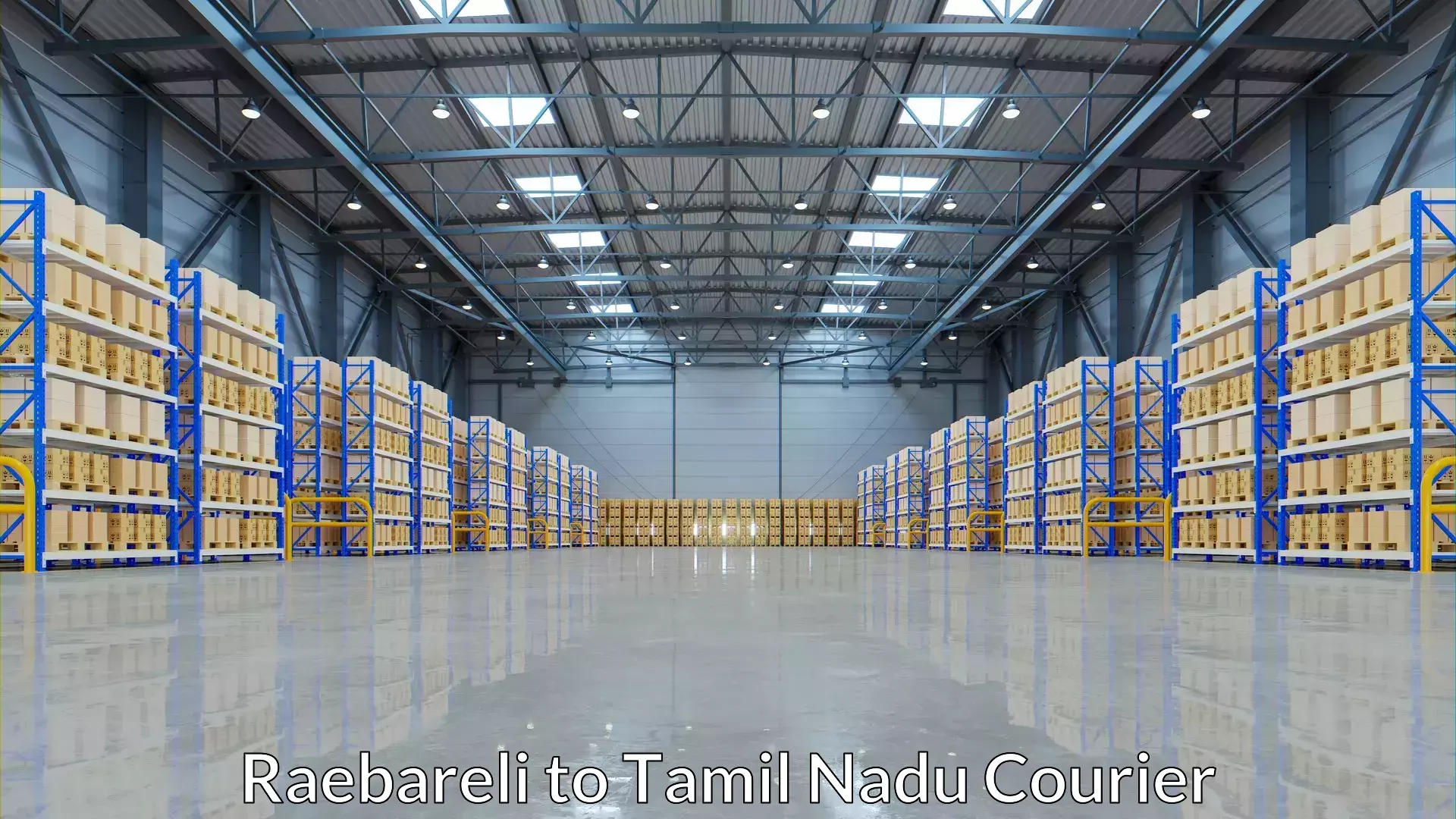 Nationwide shipping coverage Raebareli to Kodumudi