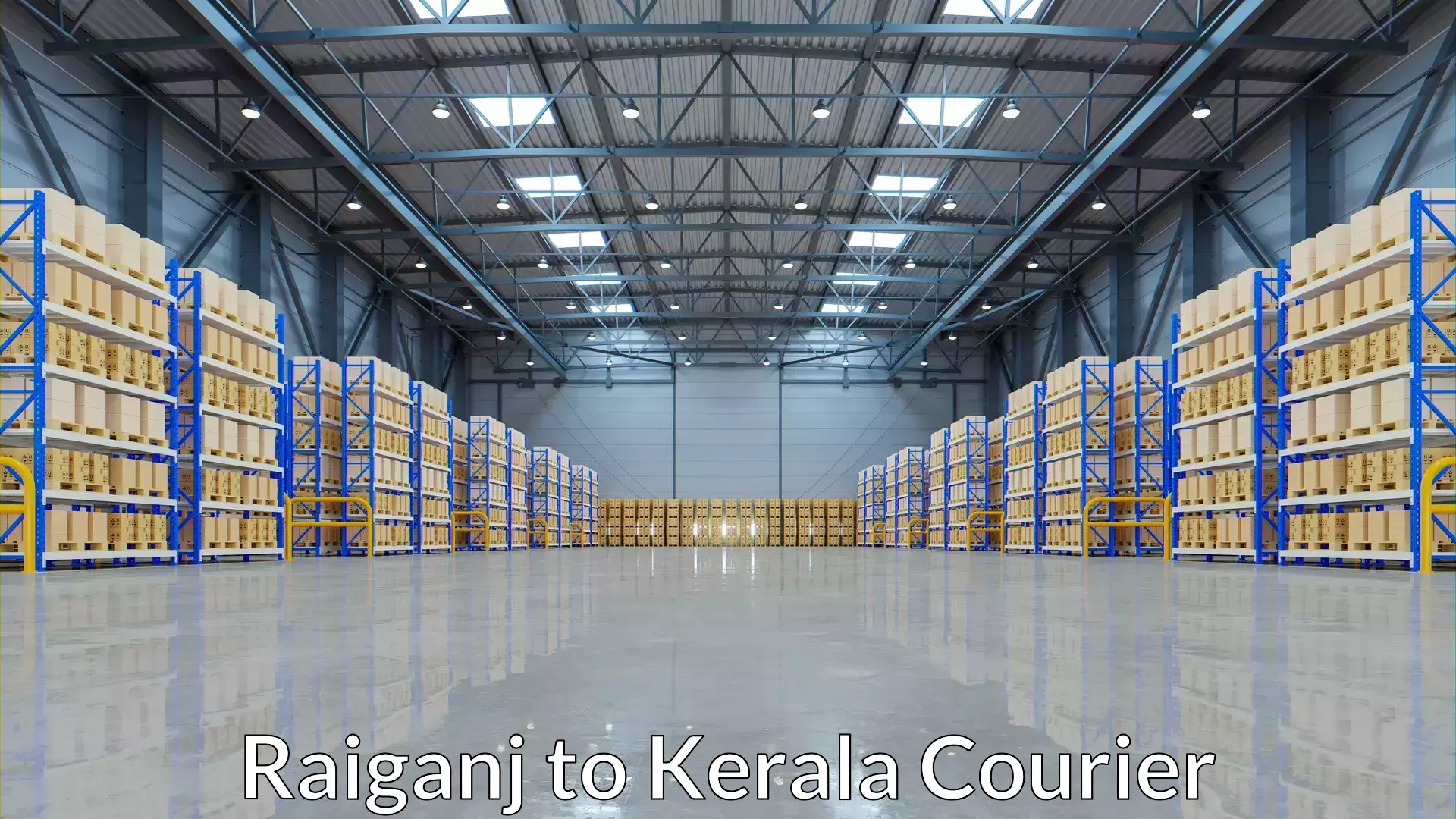 Local courier options Raiganj to Calicut