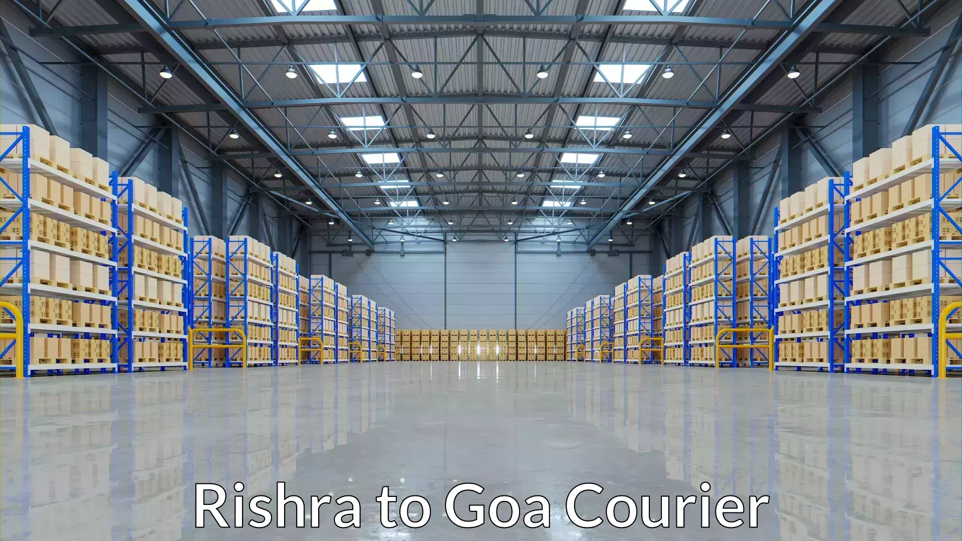 Long distance courier Rishra to Mormugao Port