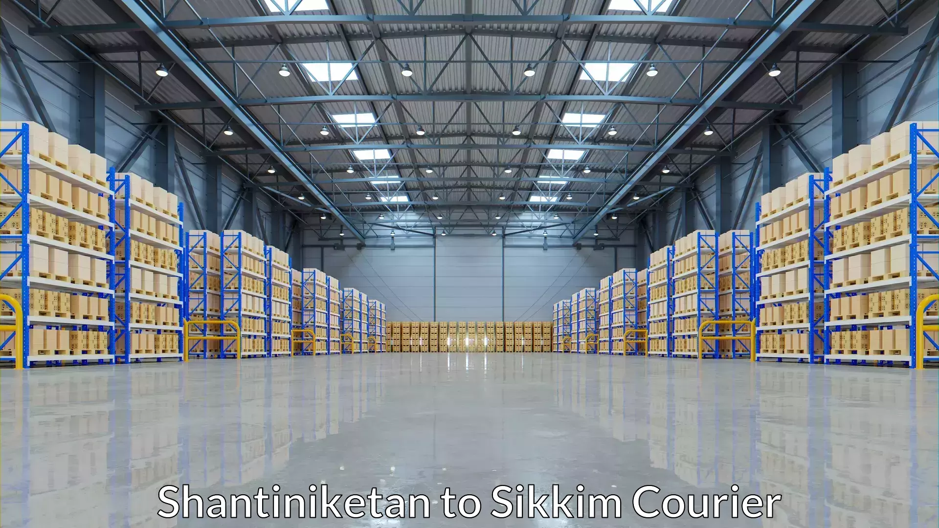 Personal courier services Shantiniketan to Sikkim